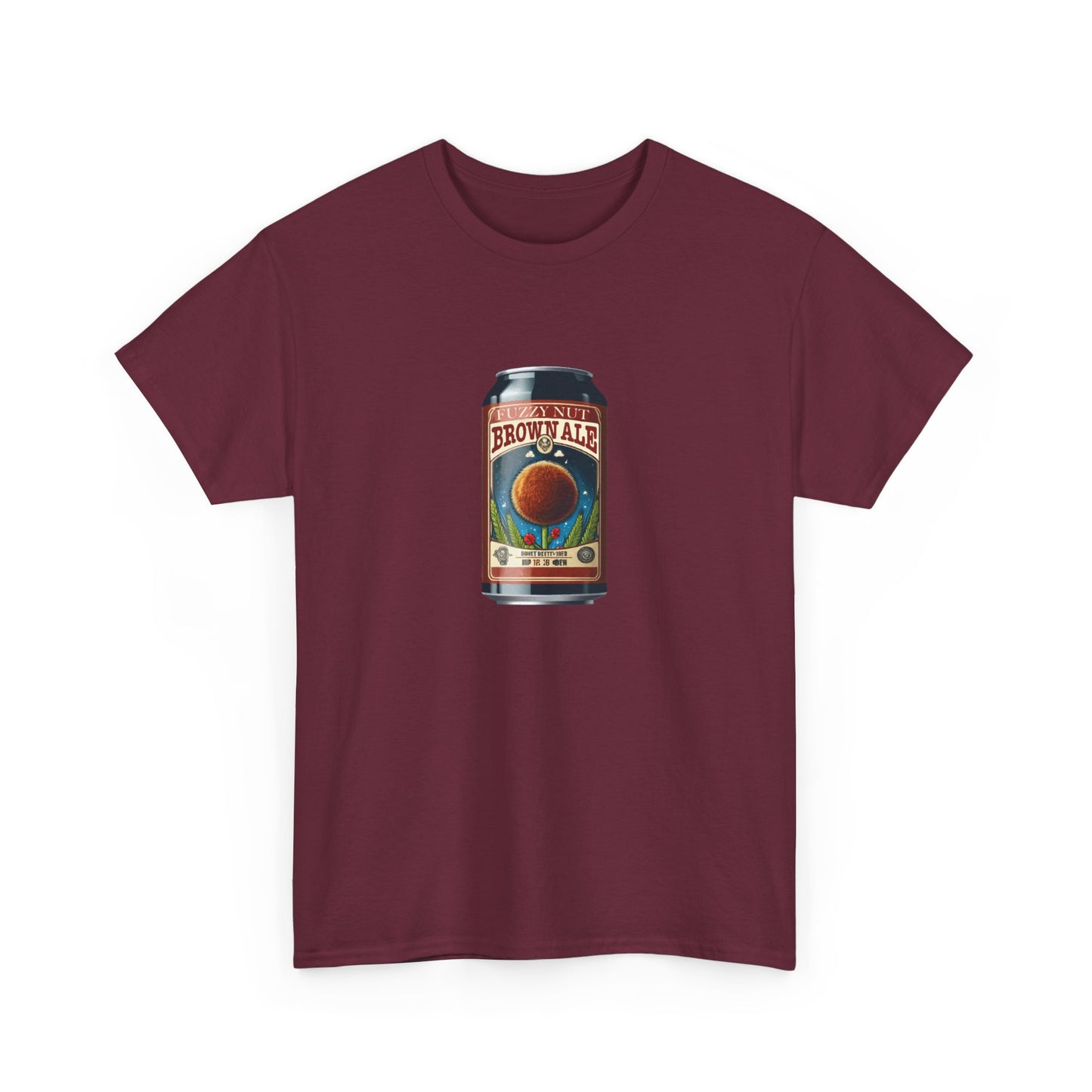 T-shirt: Fuzzy Nut Brown Ale Can