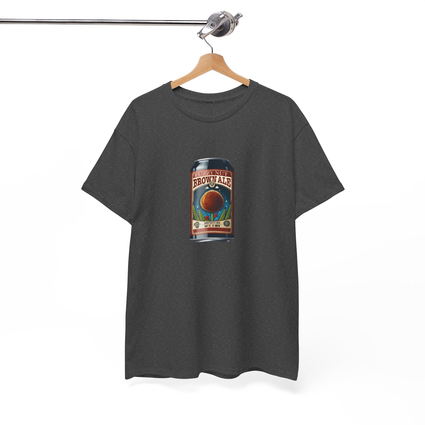 T-shirt: Fuzzy Nut Brown Ale Can