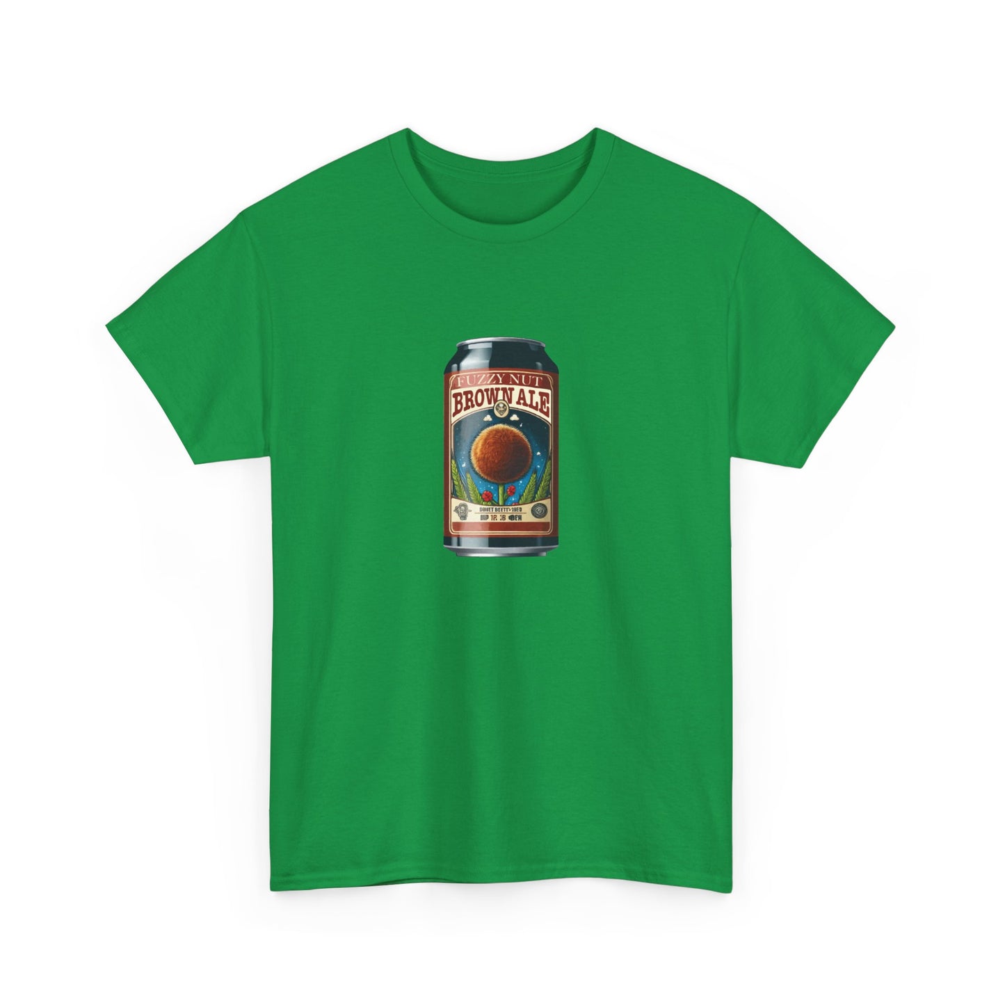 T-shirt: Fuzzy Nut Brown Ale Can
