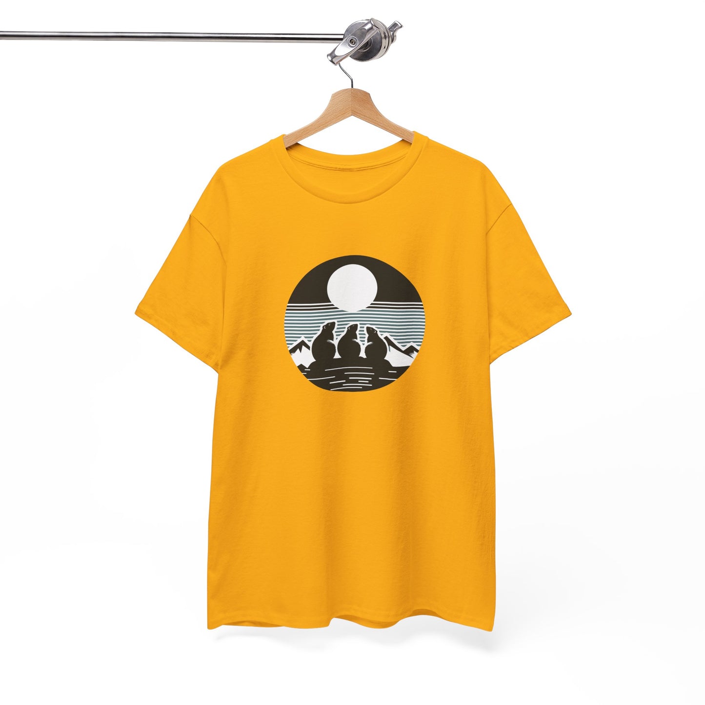 T-shirt: 3 Marmot Moon