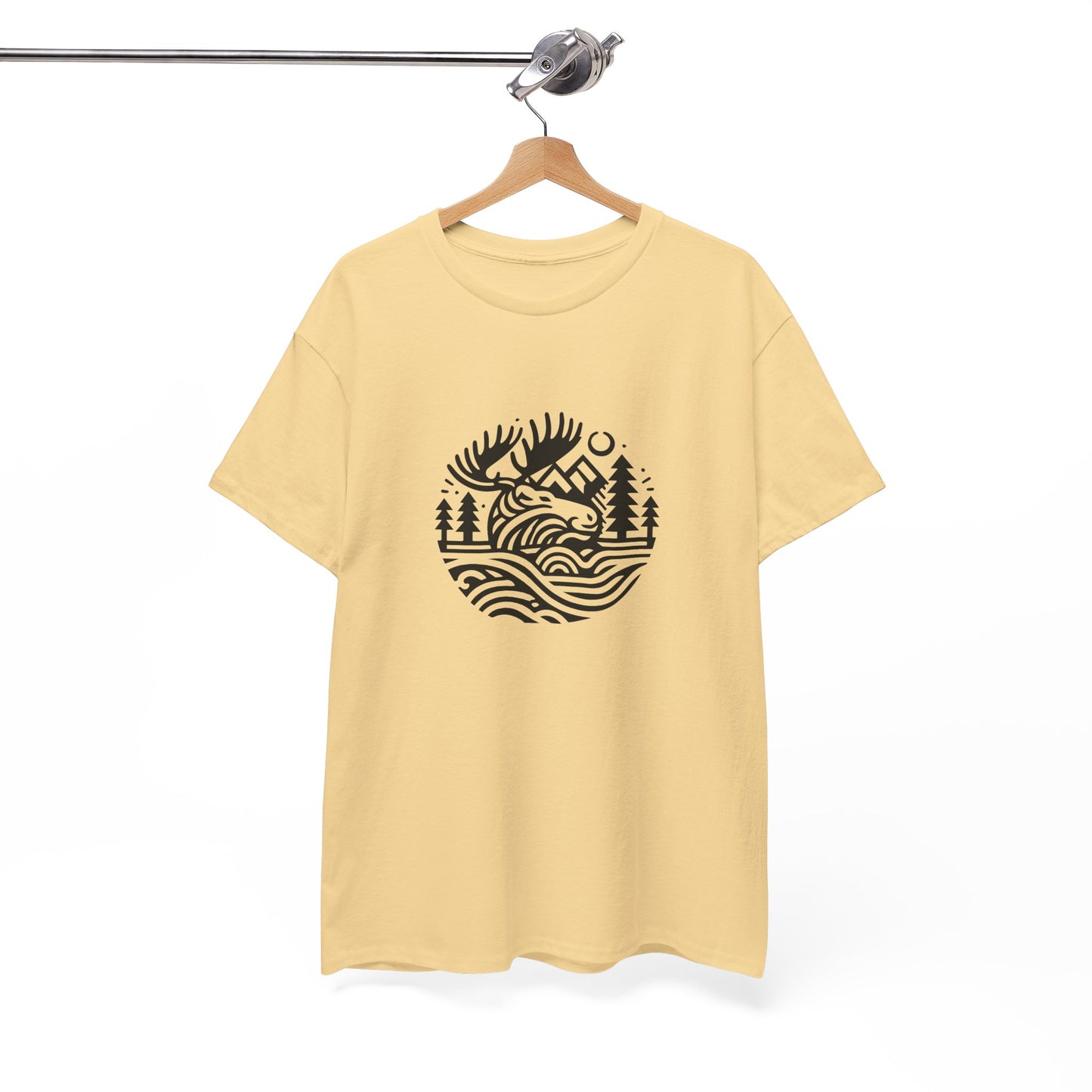 T-shirt: Moose in the hole