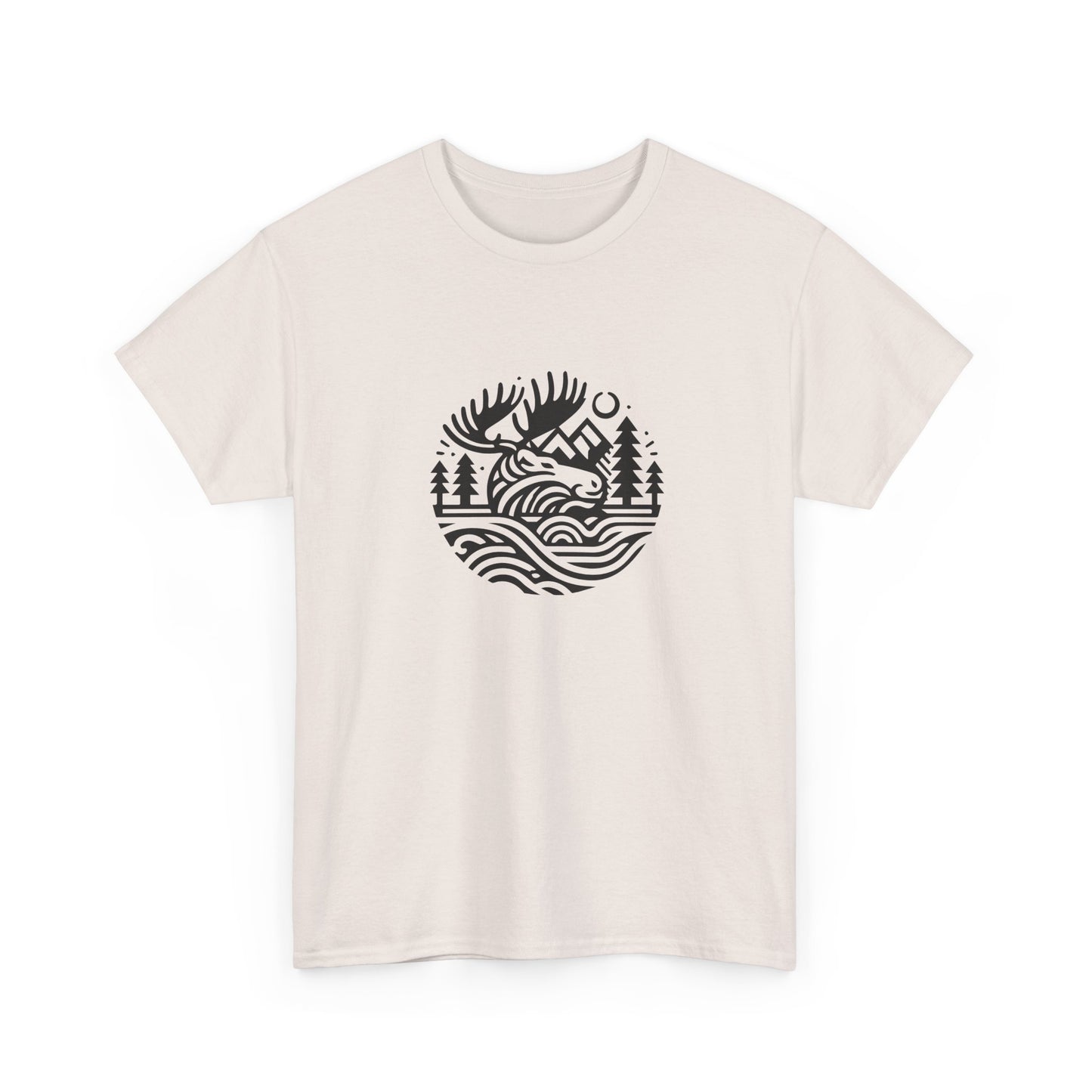 T-shirt: Moose in the hole