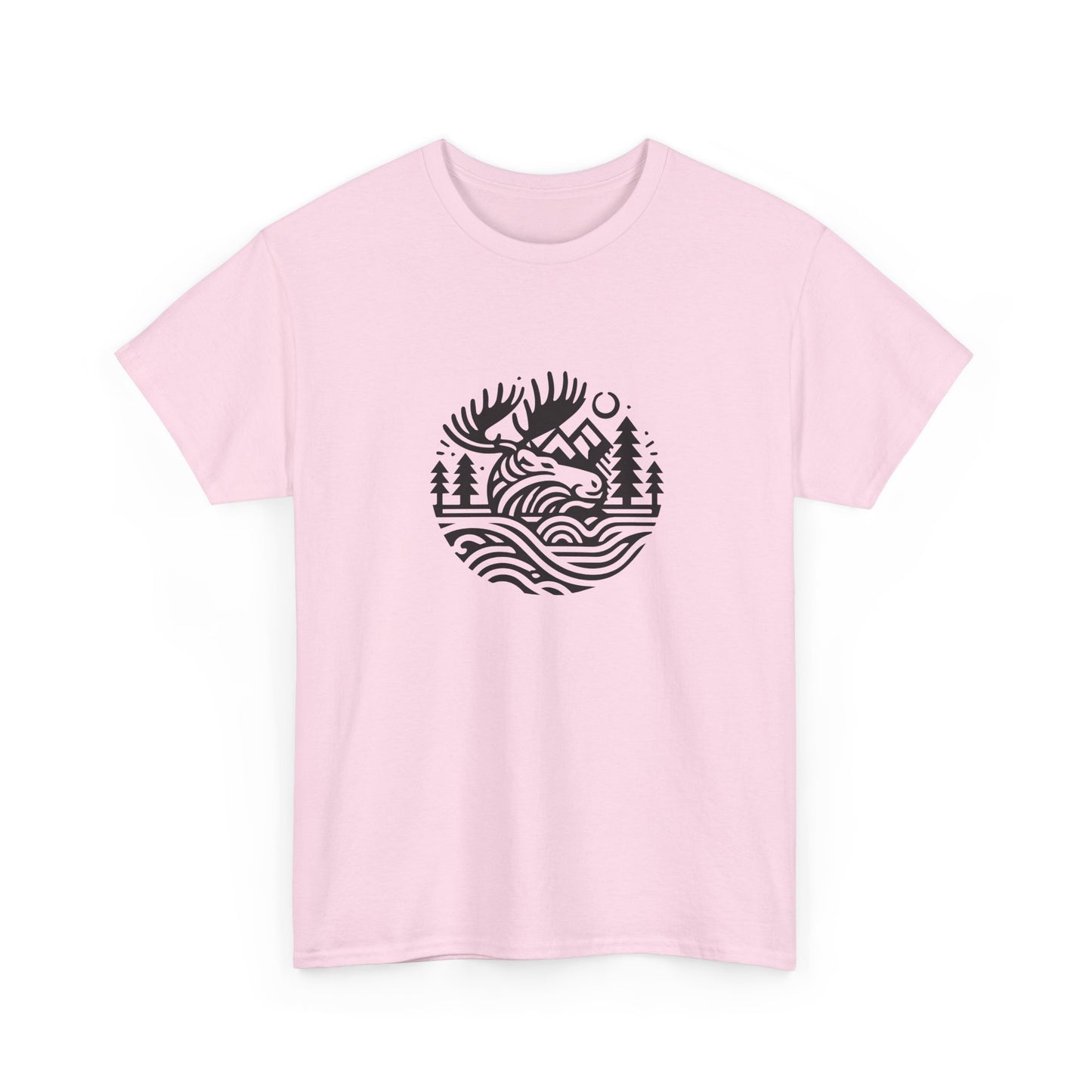 T-shirt: Moose in the hole