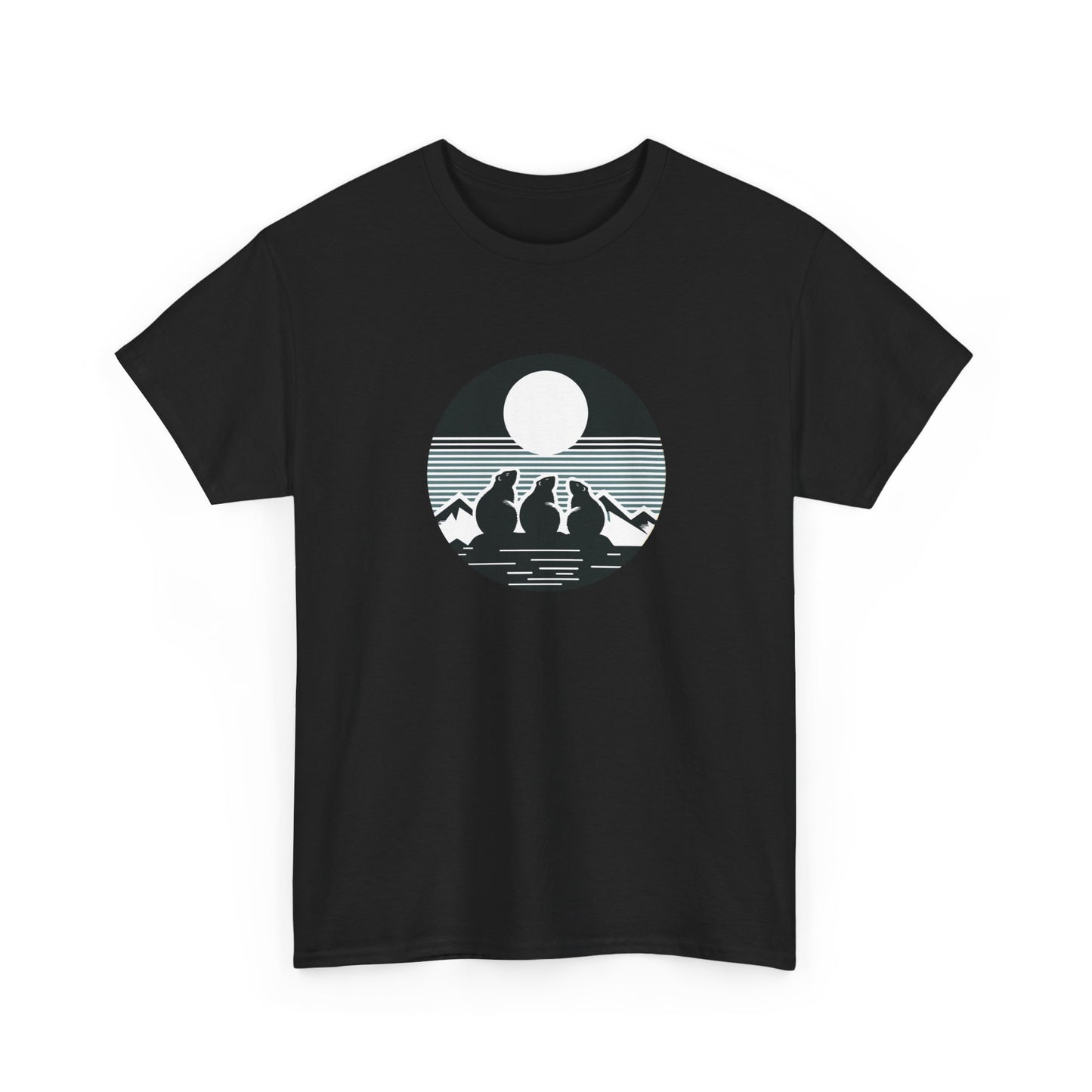 T-shirt: 3 Marmot Moon