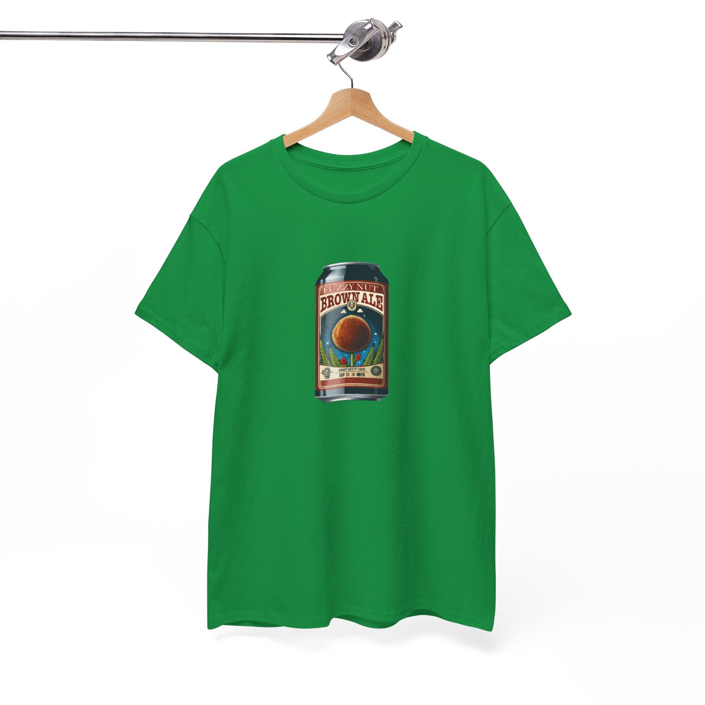 T-shirt: Fuzzy Nut Brown Ale Can