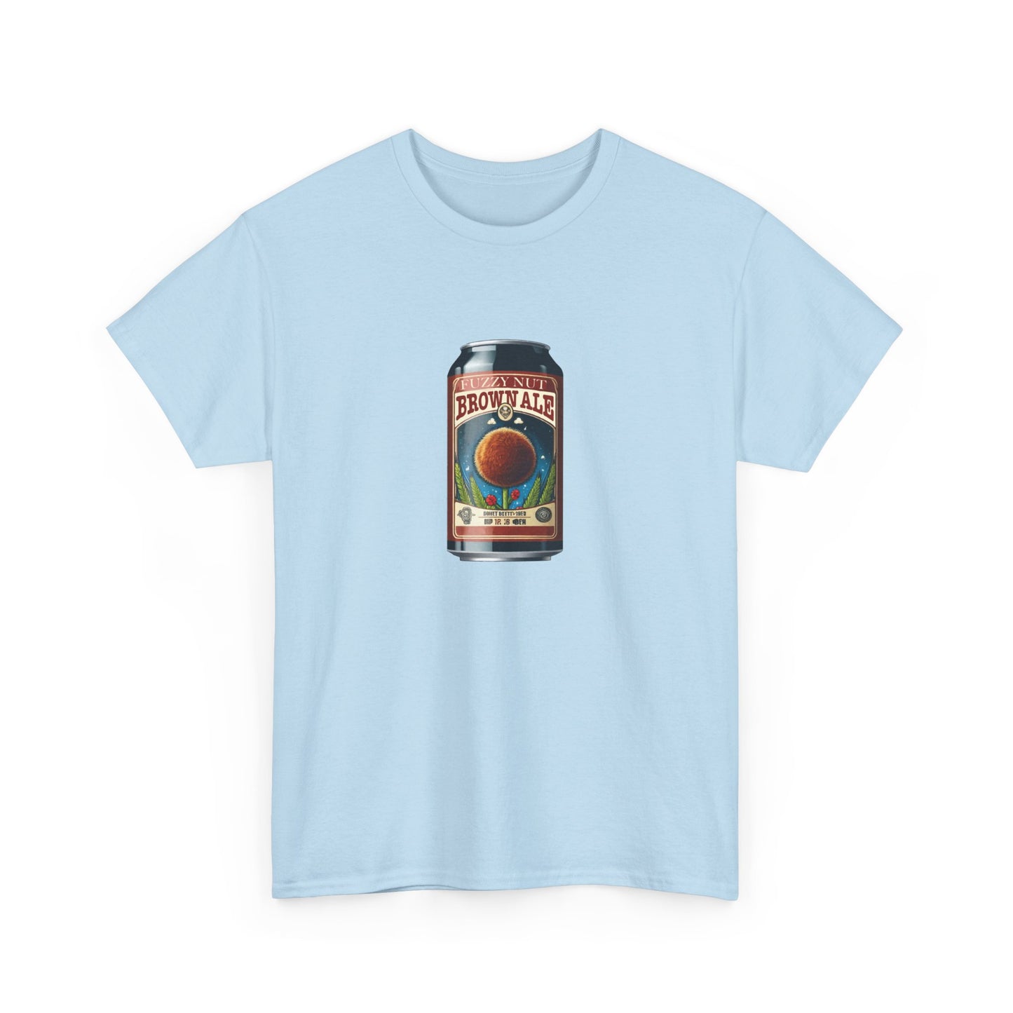 T-shirt: Fuzzy Nut Brown Ale Can