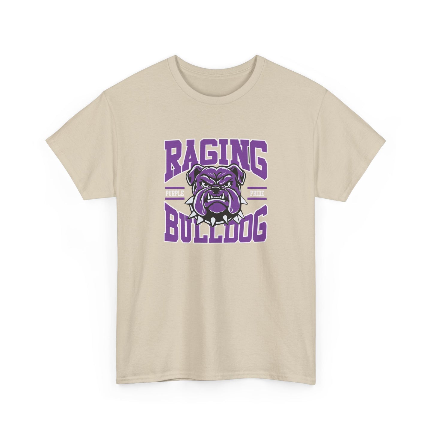 T-shirt: Raging Purple Bulldog