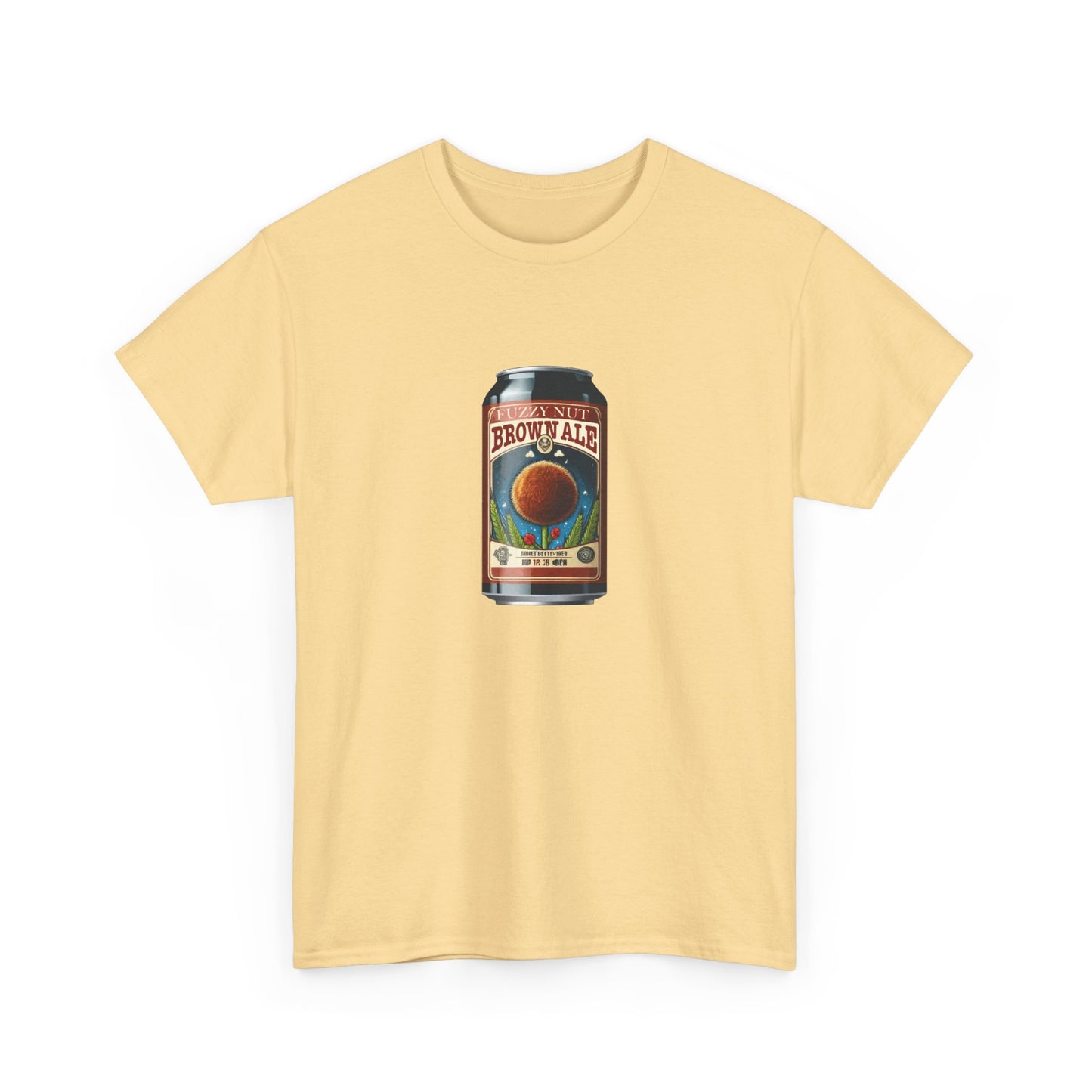 T-shirt: Fuzzy Nut Brown Ale Can