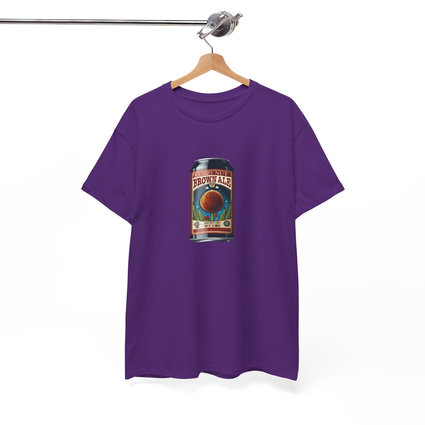 T-shirt: Fuzzy Nut Brown Ale Can