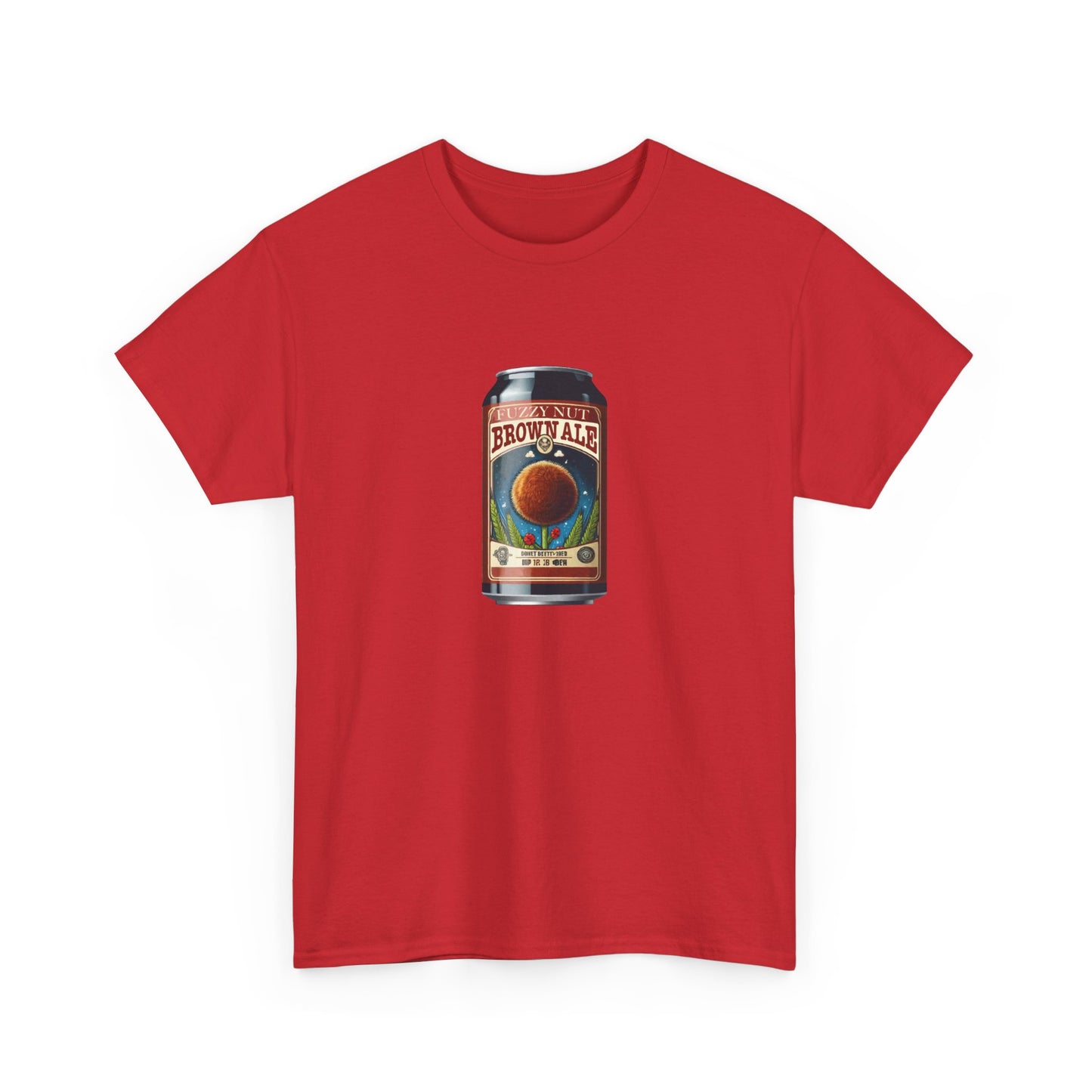 T-shirt: Fuzzy Nut Brown Ale Can