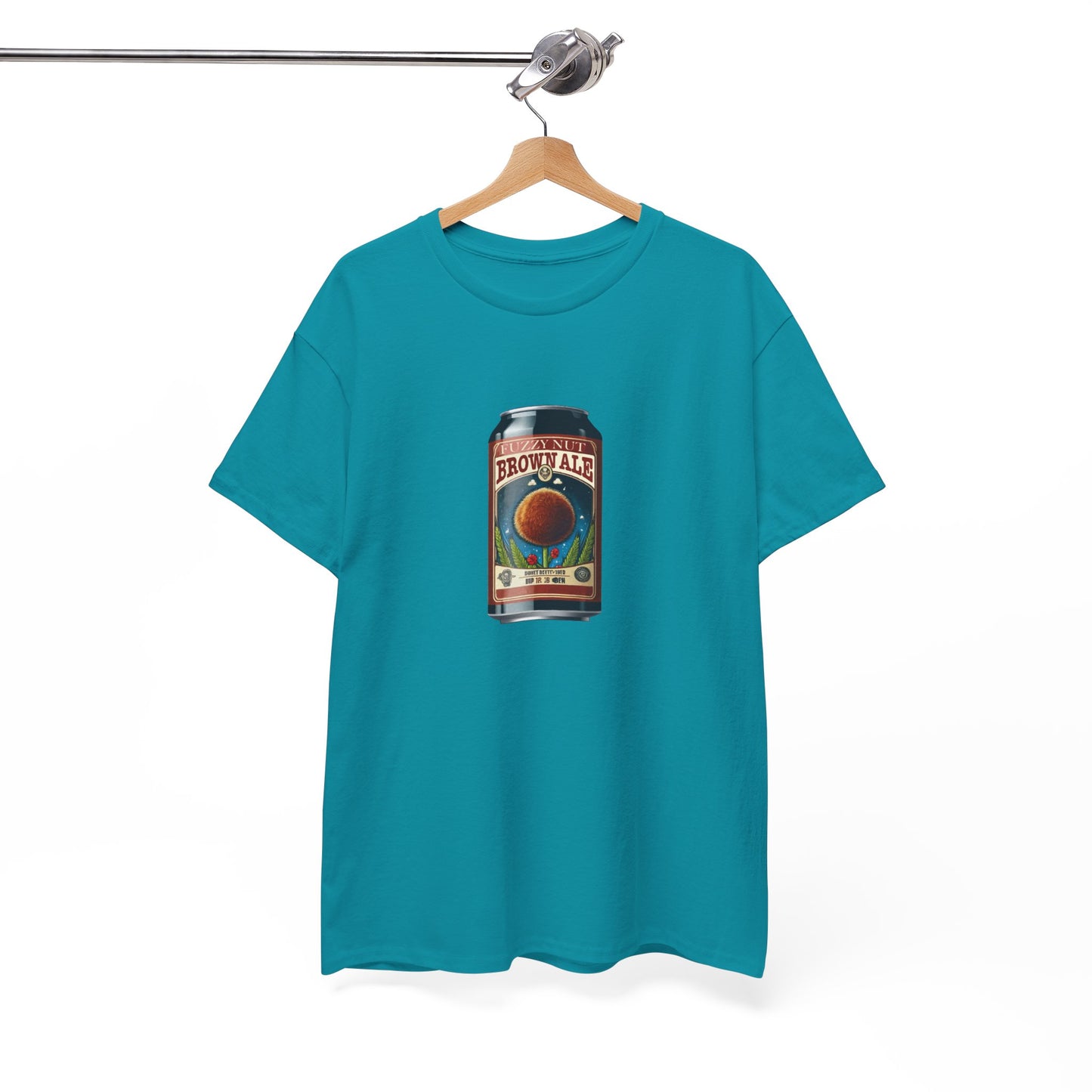 T-shirt: Fuzzy Nut Brown Ale Can