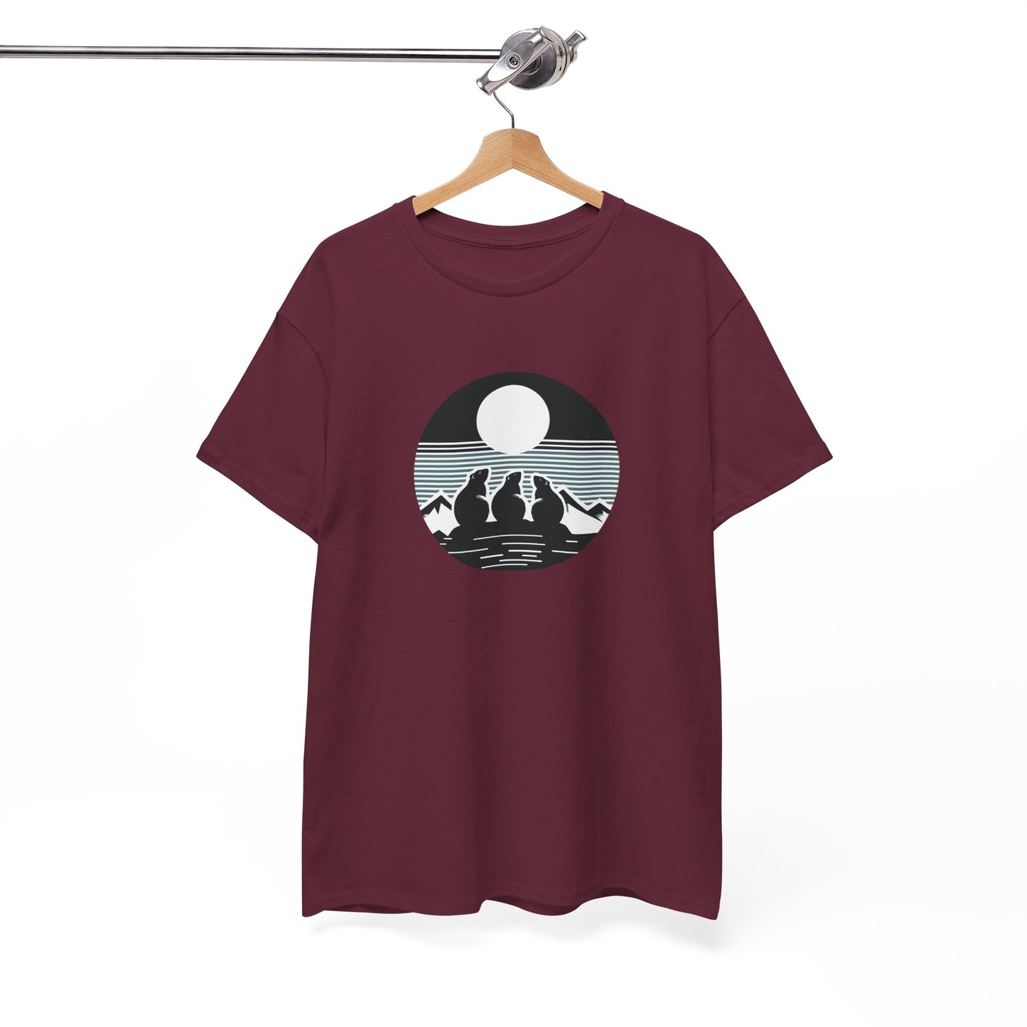 T-shirt: 3 Marmot Moon