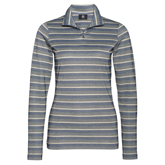 Beline Top  - Blue / Champagne