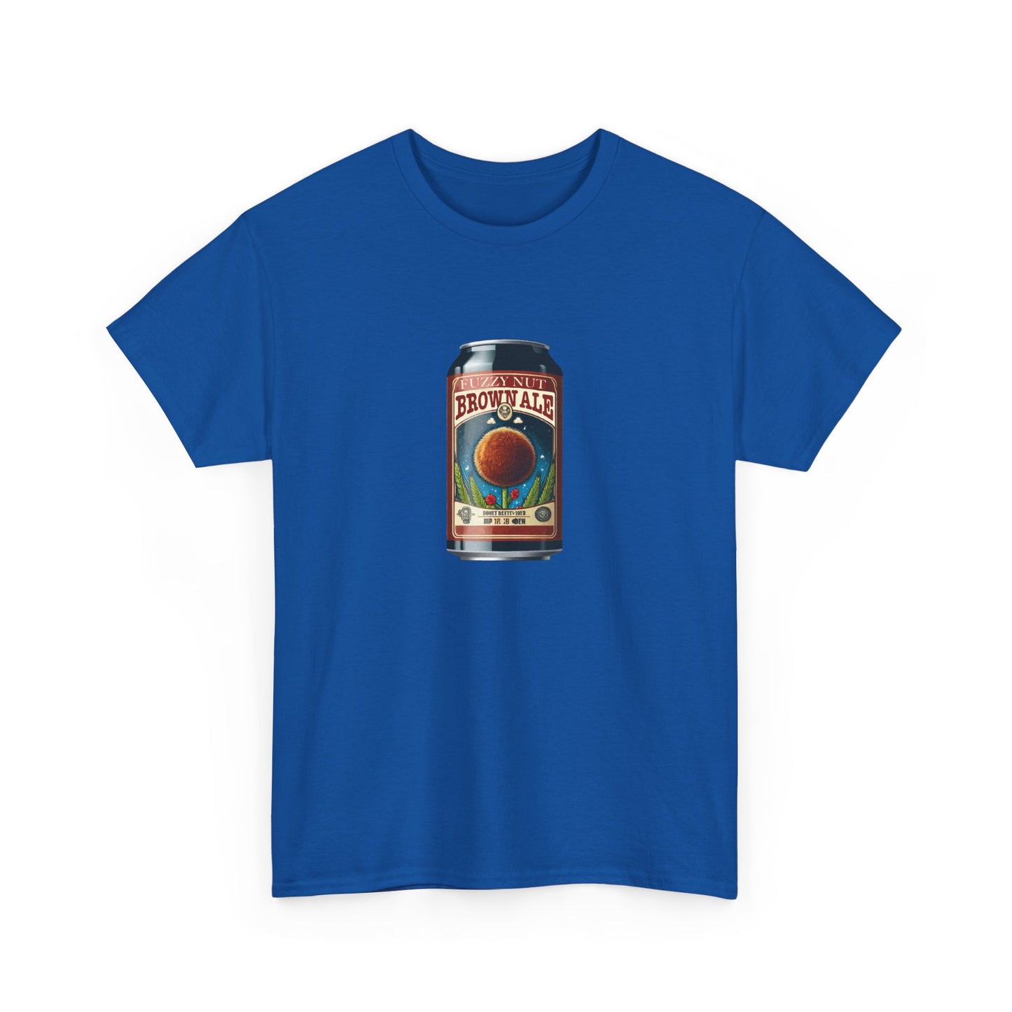 T-shirt: Fuzzy Nut Brown Ale Can