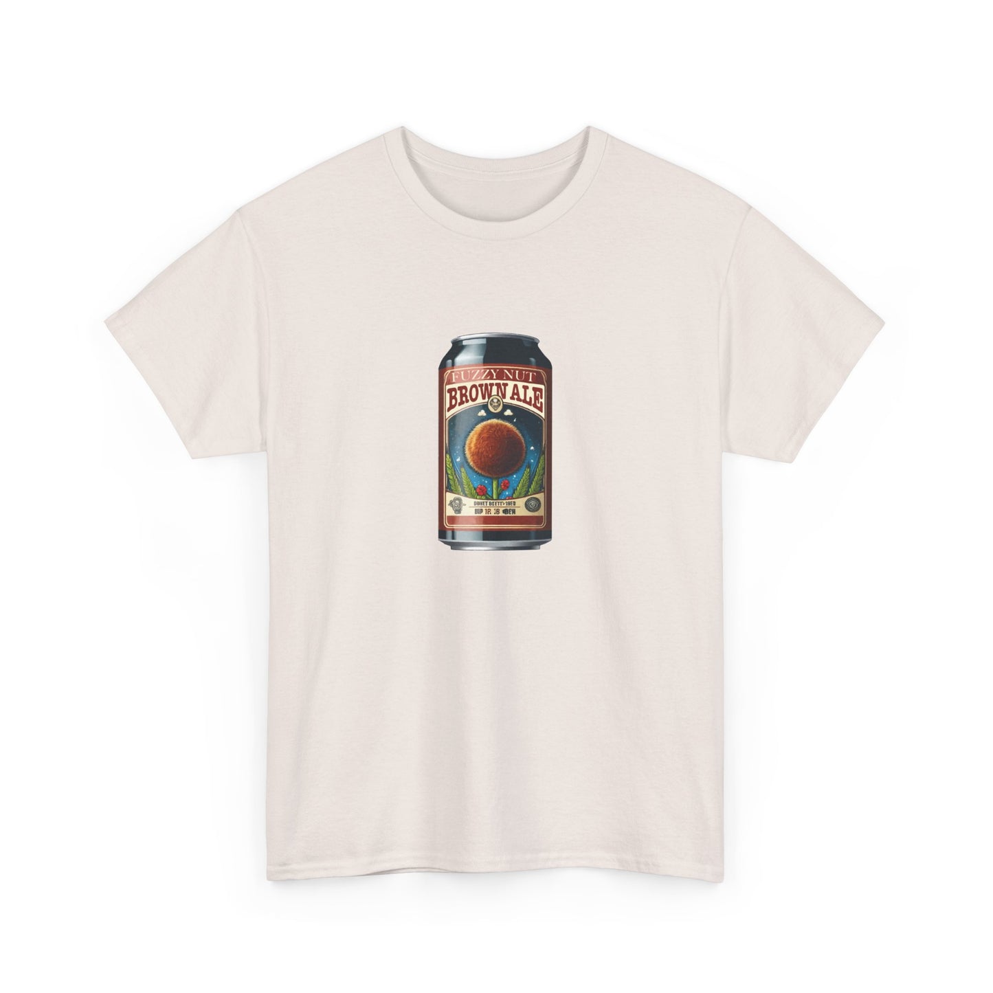 T-shirt: Fuzzy Nut Brown Ale Can