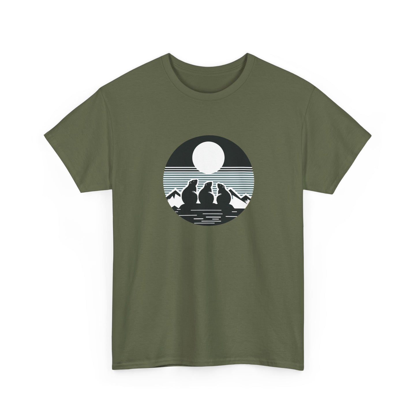 T-shirt: 3 Marmot Moon