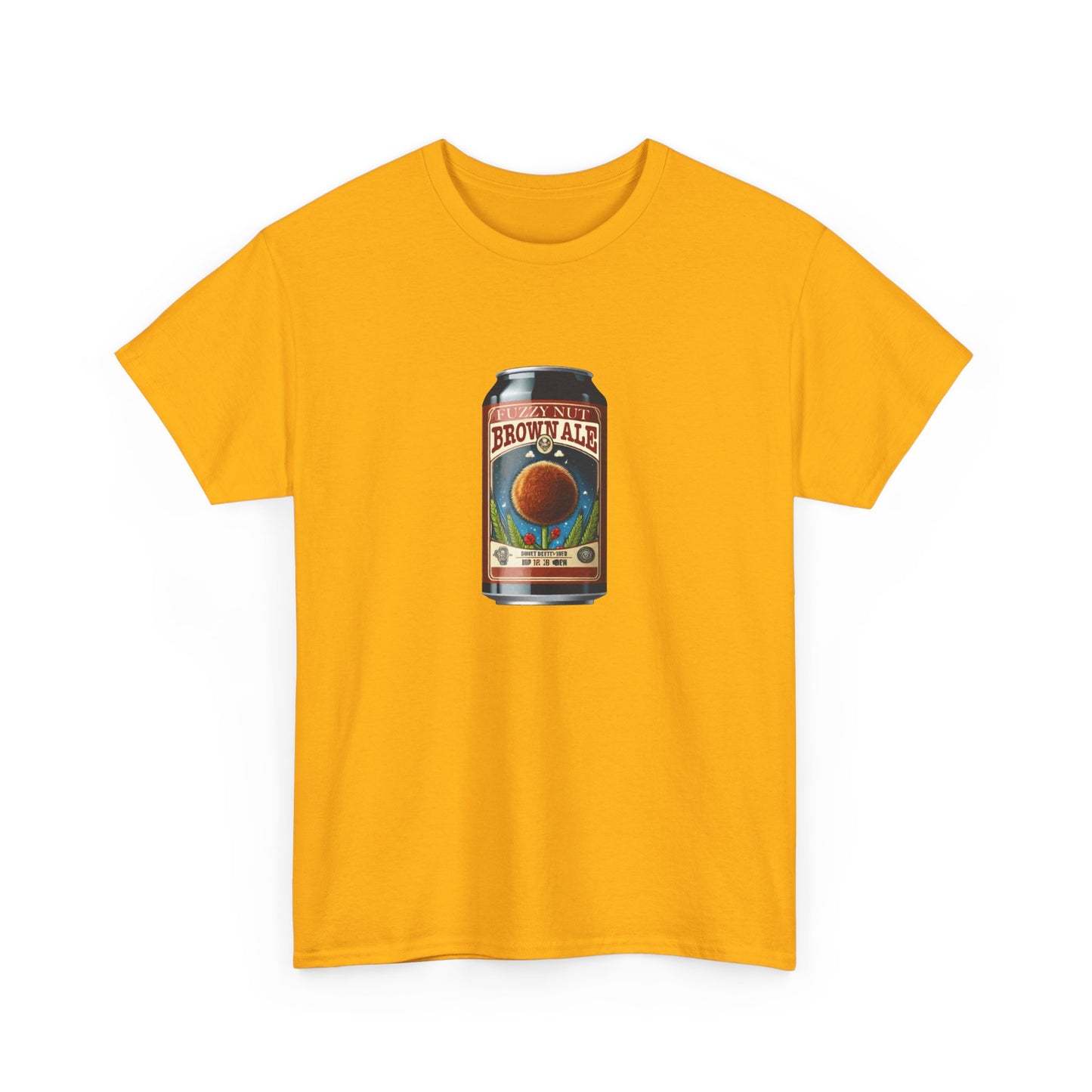 T-shirt: Fuzzy Nut Brown Ale Can