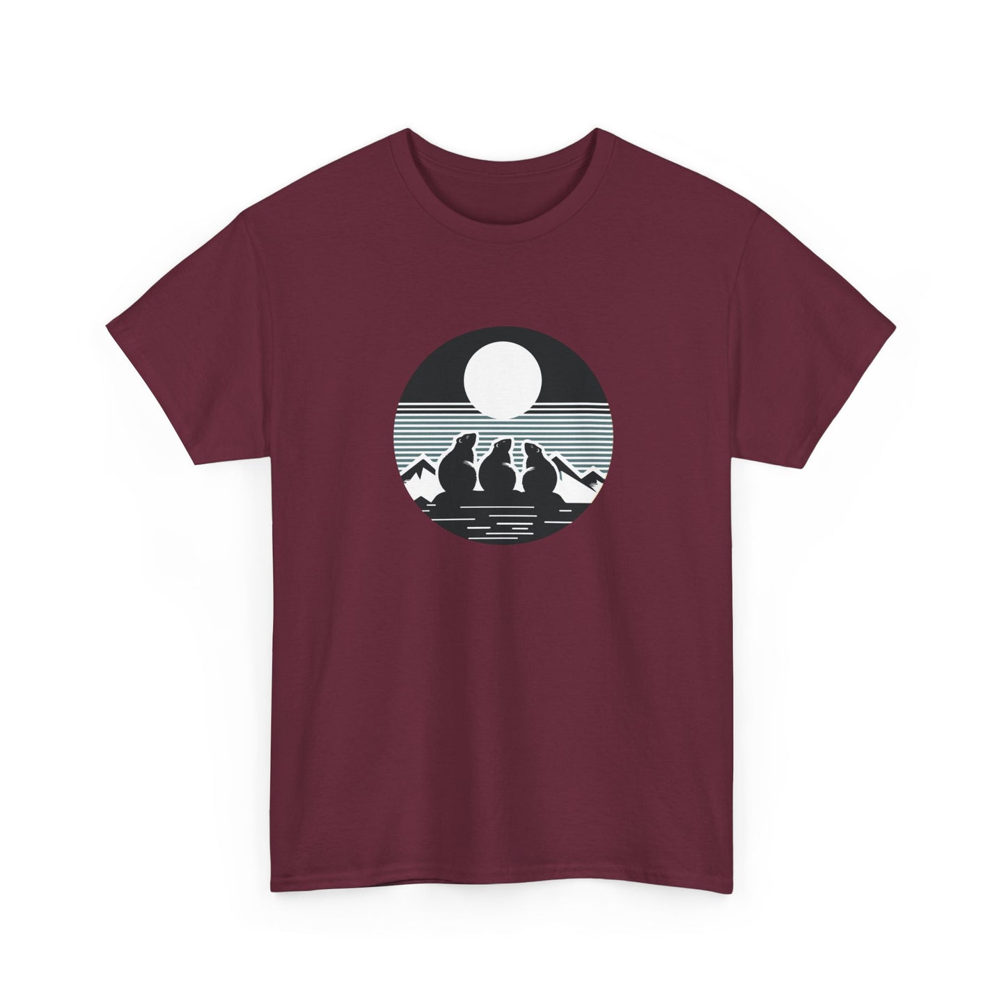 T-shirt: 3 Marmot Moon