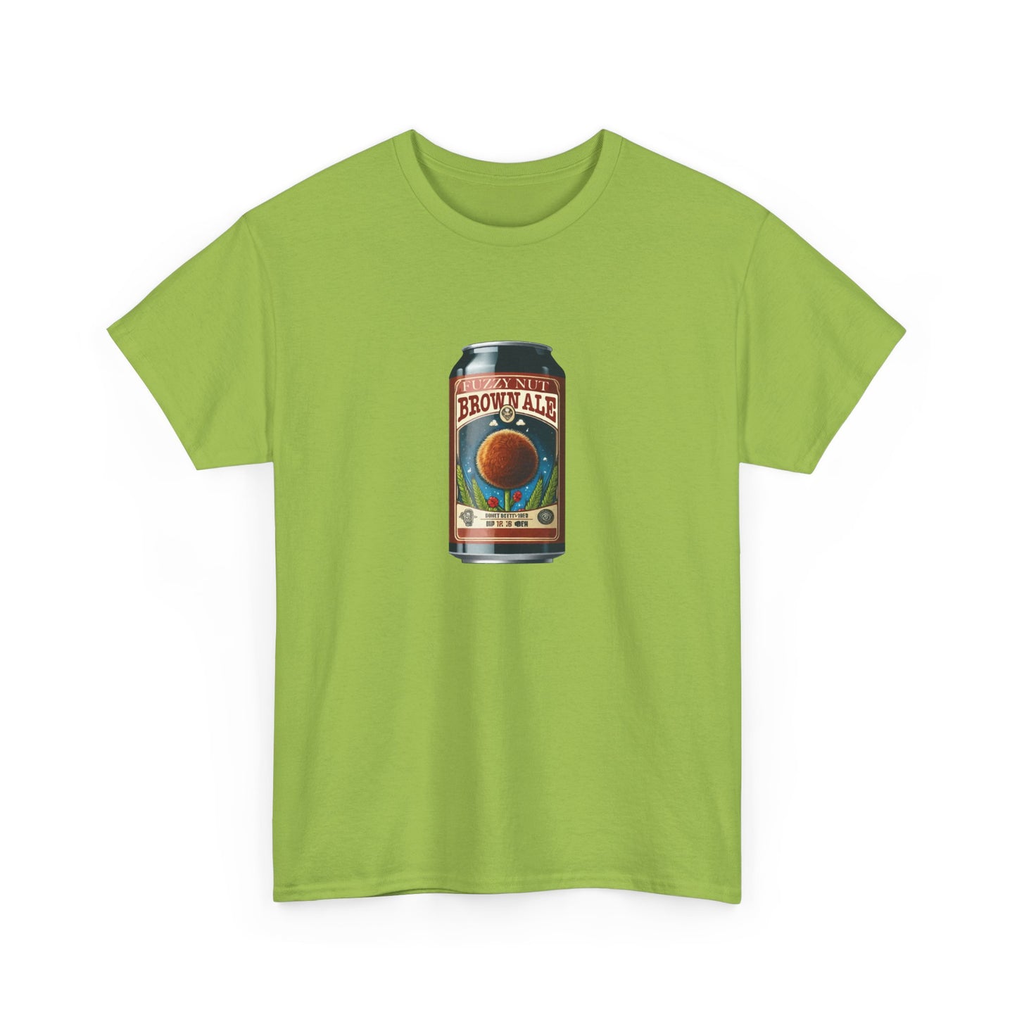 T-shirt: Fuzzy Nut Brown Ale Can
