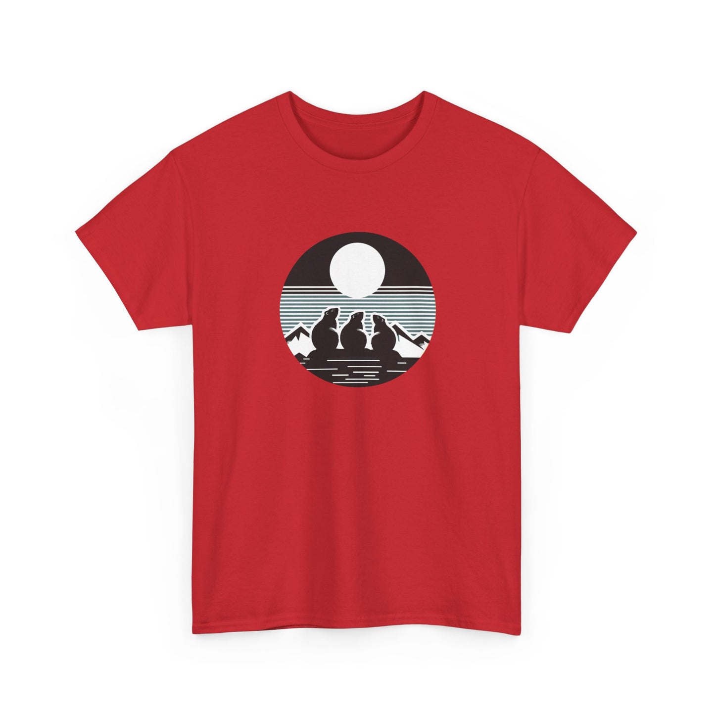 T-shirt: 3 Marmot Moon