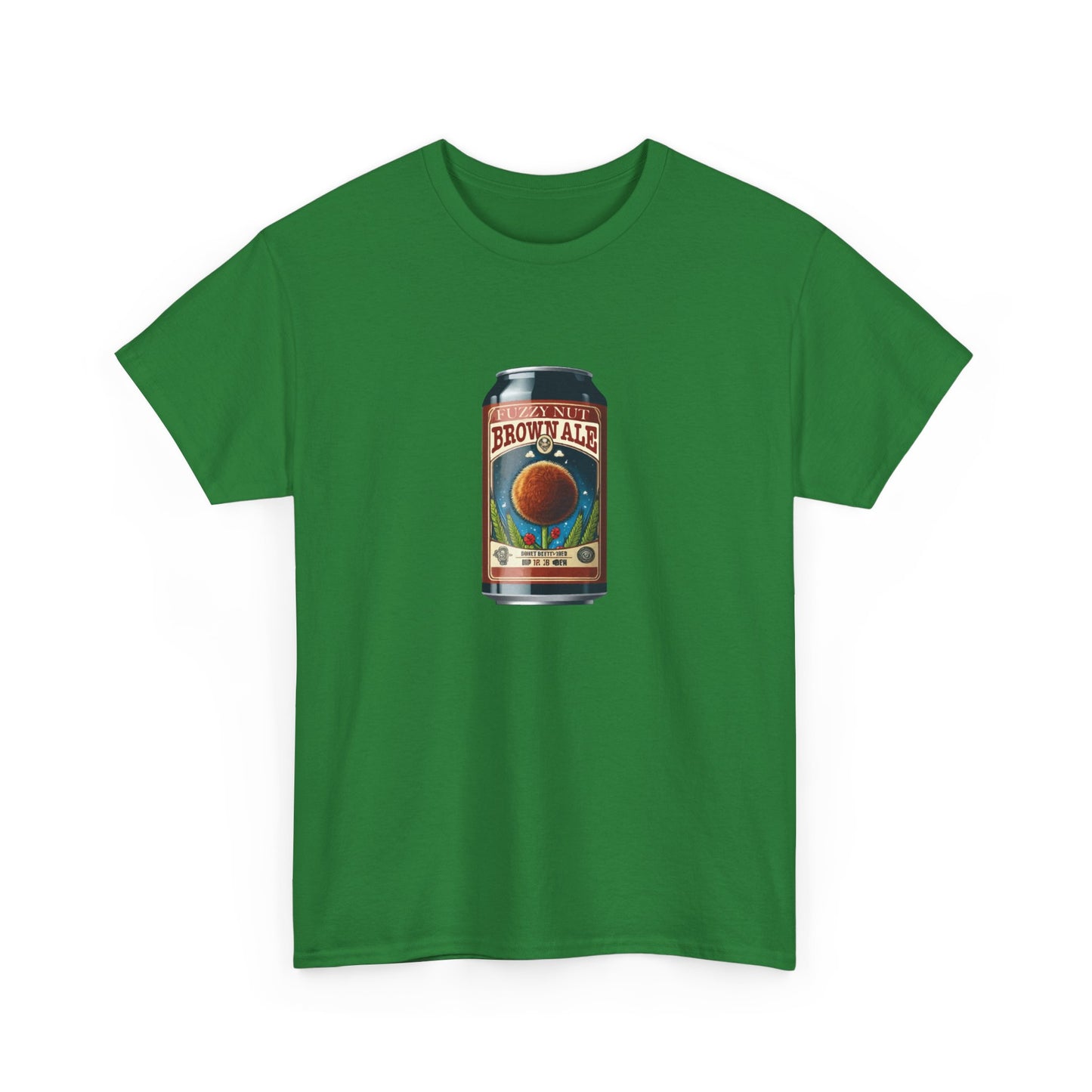 T-shirt: Fuzzy Nut Brown Ale Can