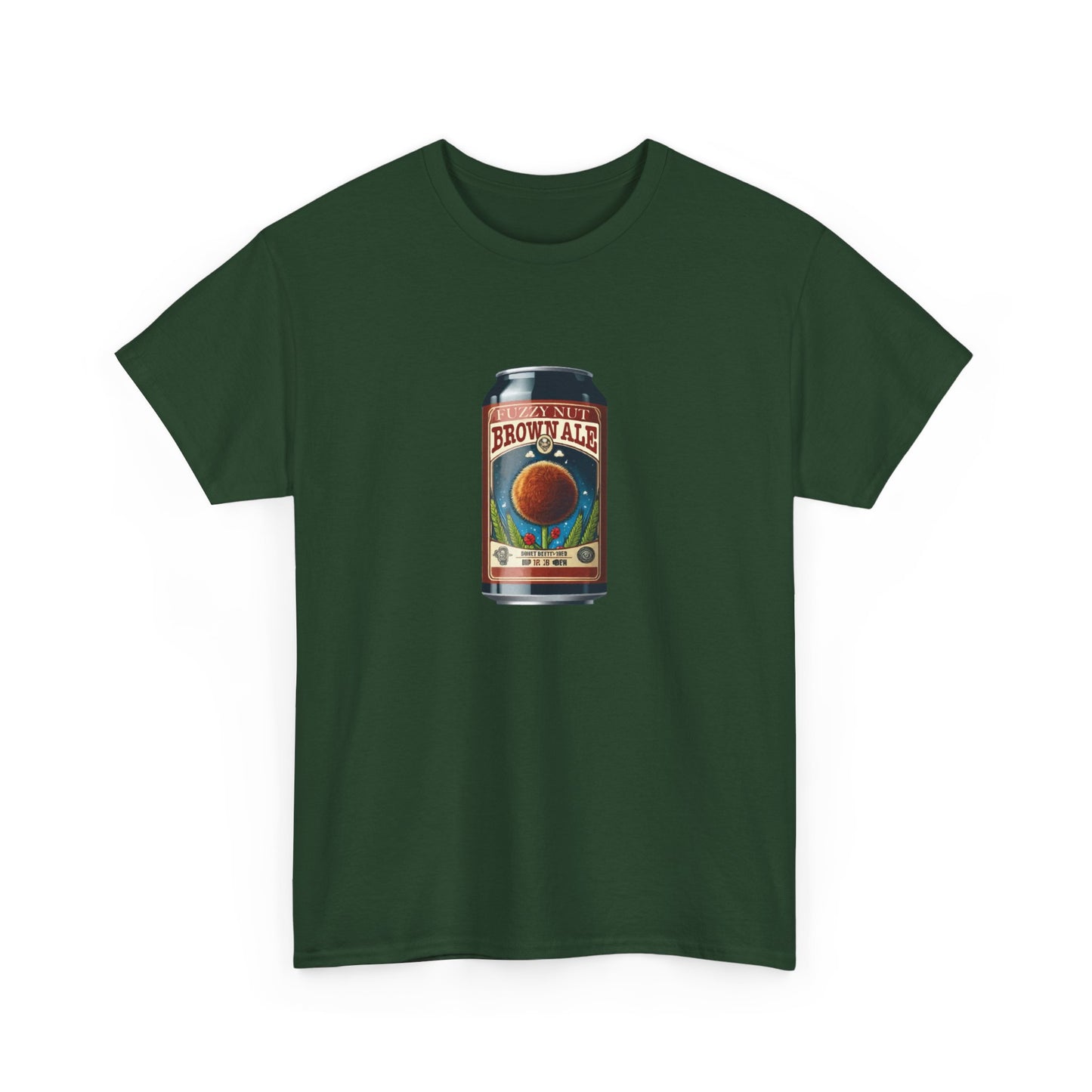 T-shirt: Fuzzy Nut Brown Ale Can