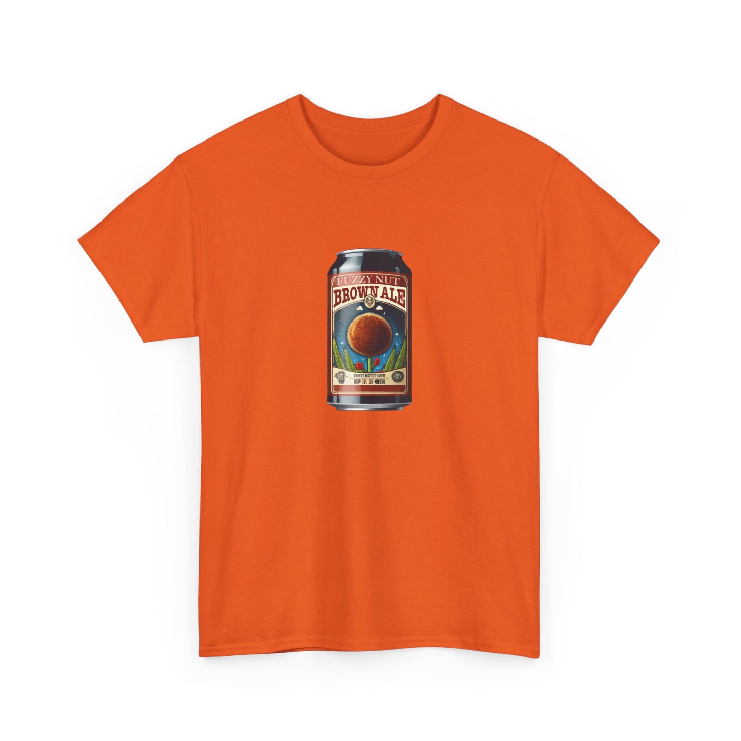 T-shirt: Fuzzy Nut Brown Ale Can