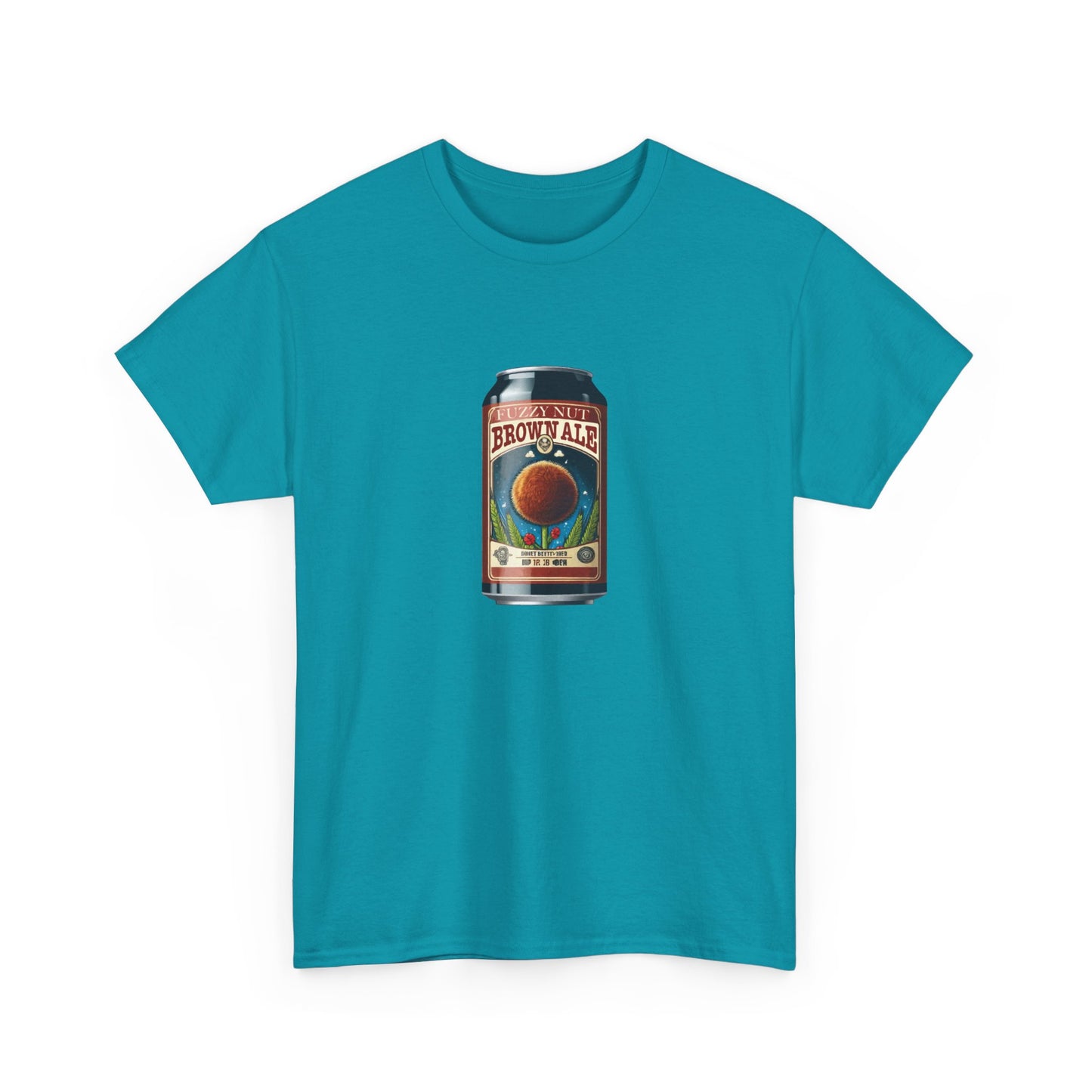T-shirt: Fuzzy Nut Brown Ale Can