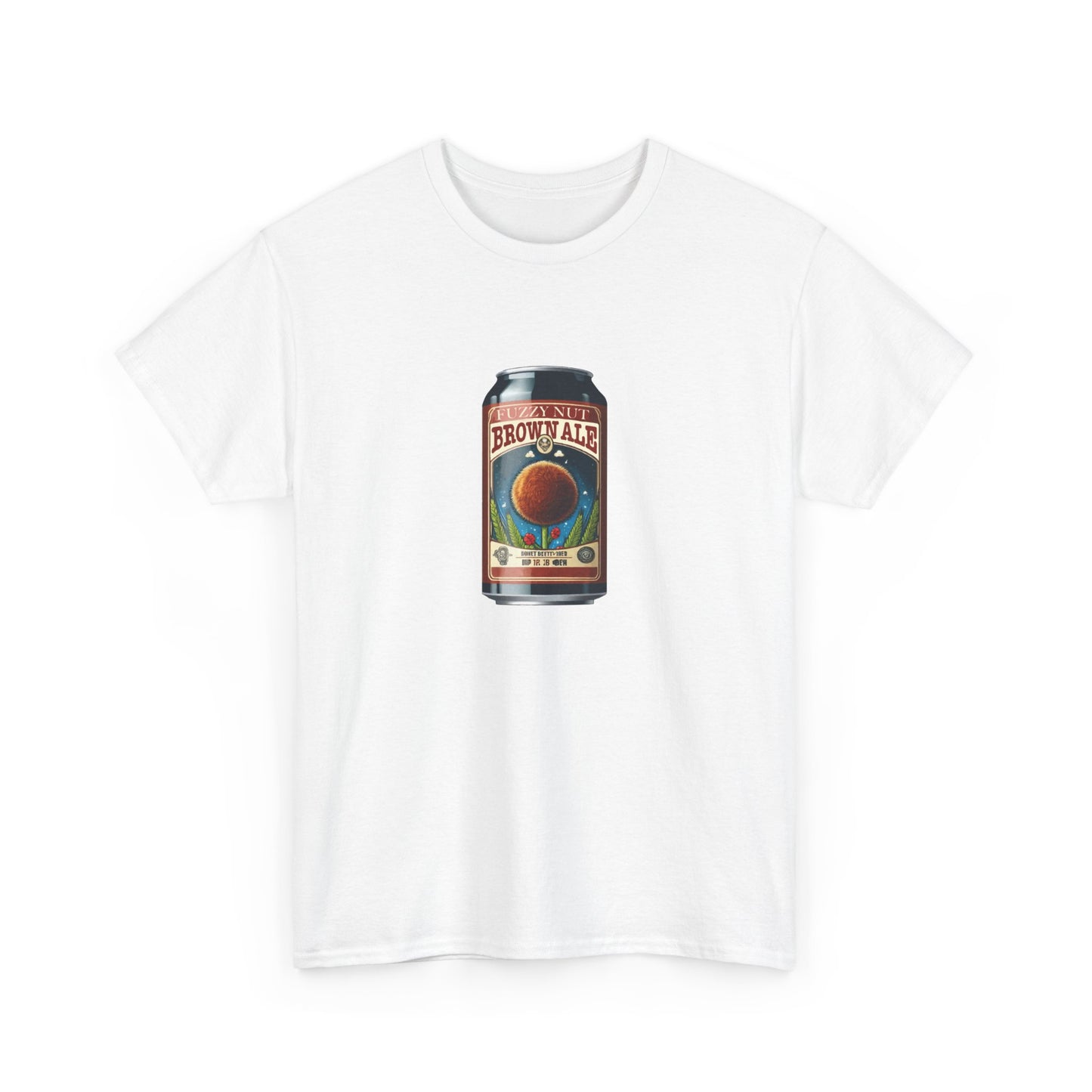 T-shirt: Fuzzy Nut Brown Ale Can