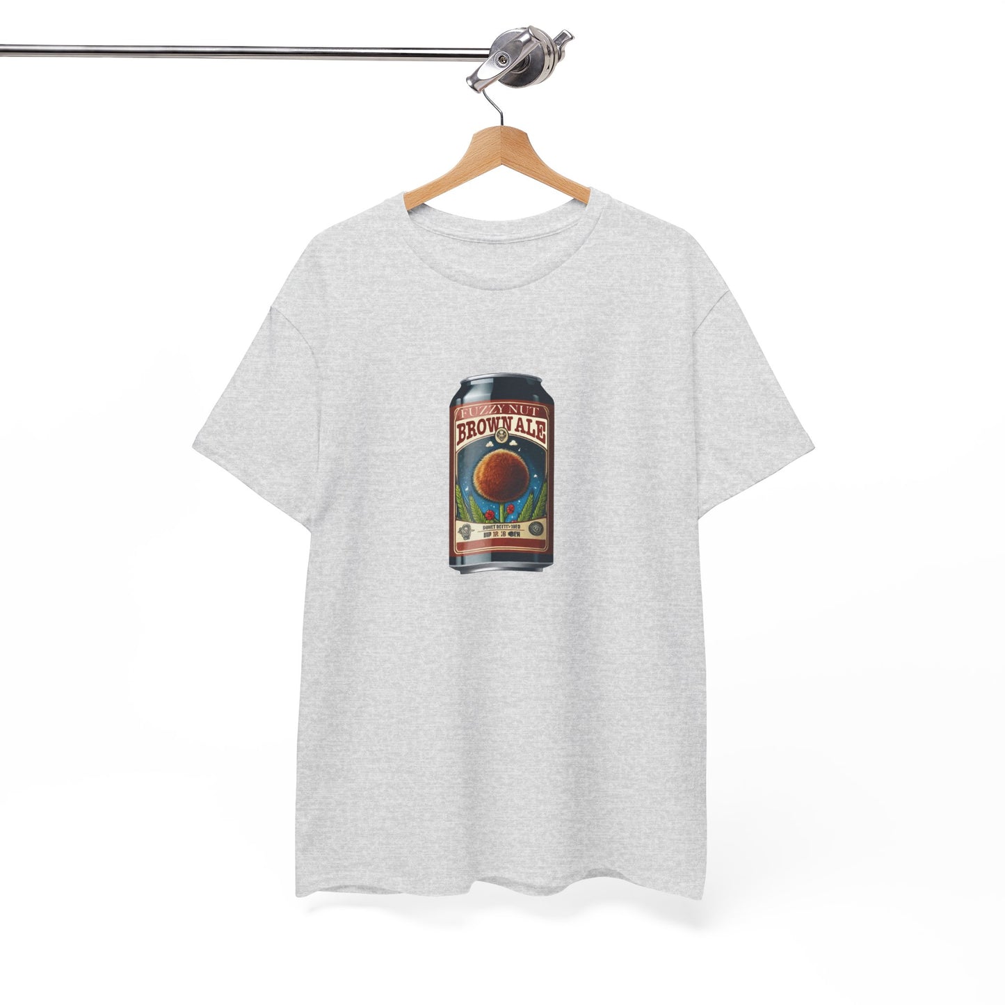 T-shirt: Fuzzy Nut Brown Ale Can