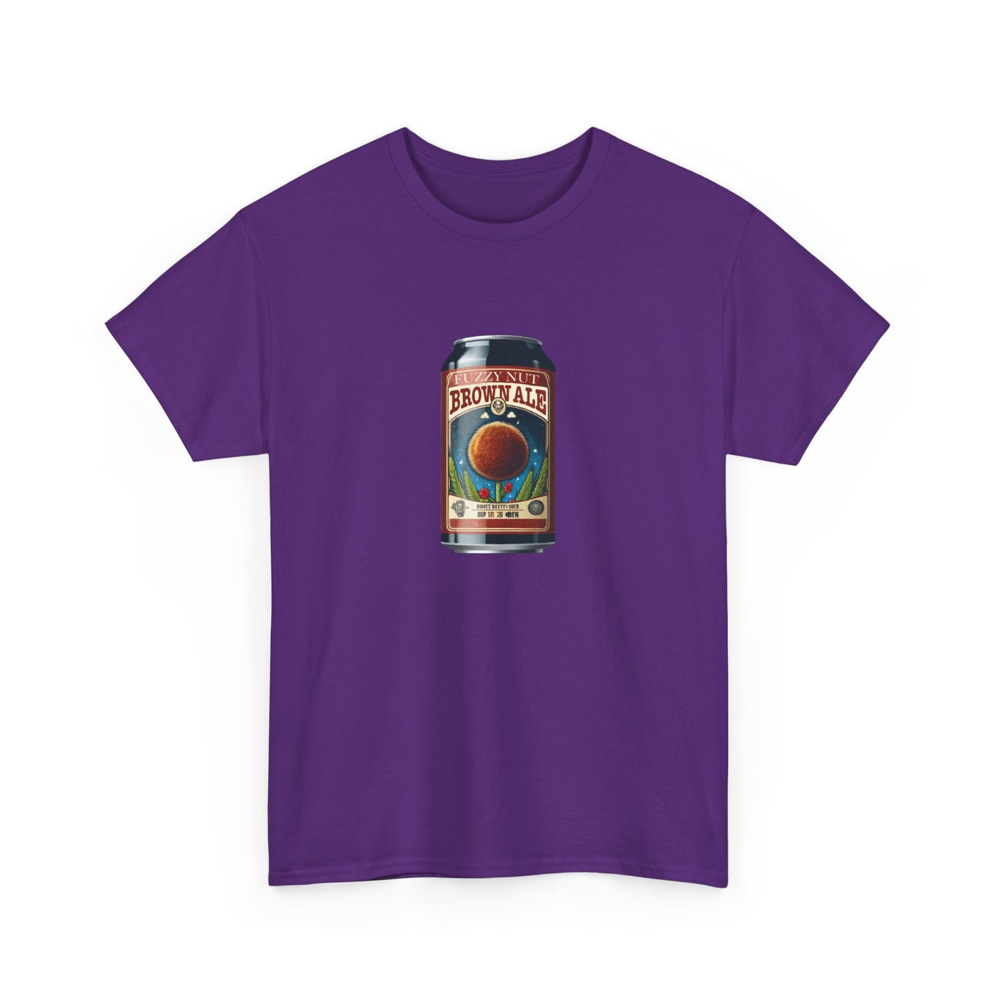 T-shirt: Fuzzy Nut Brown Ale Can