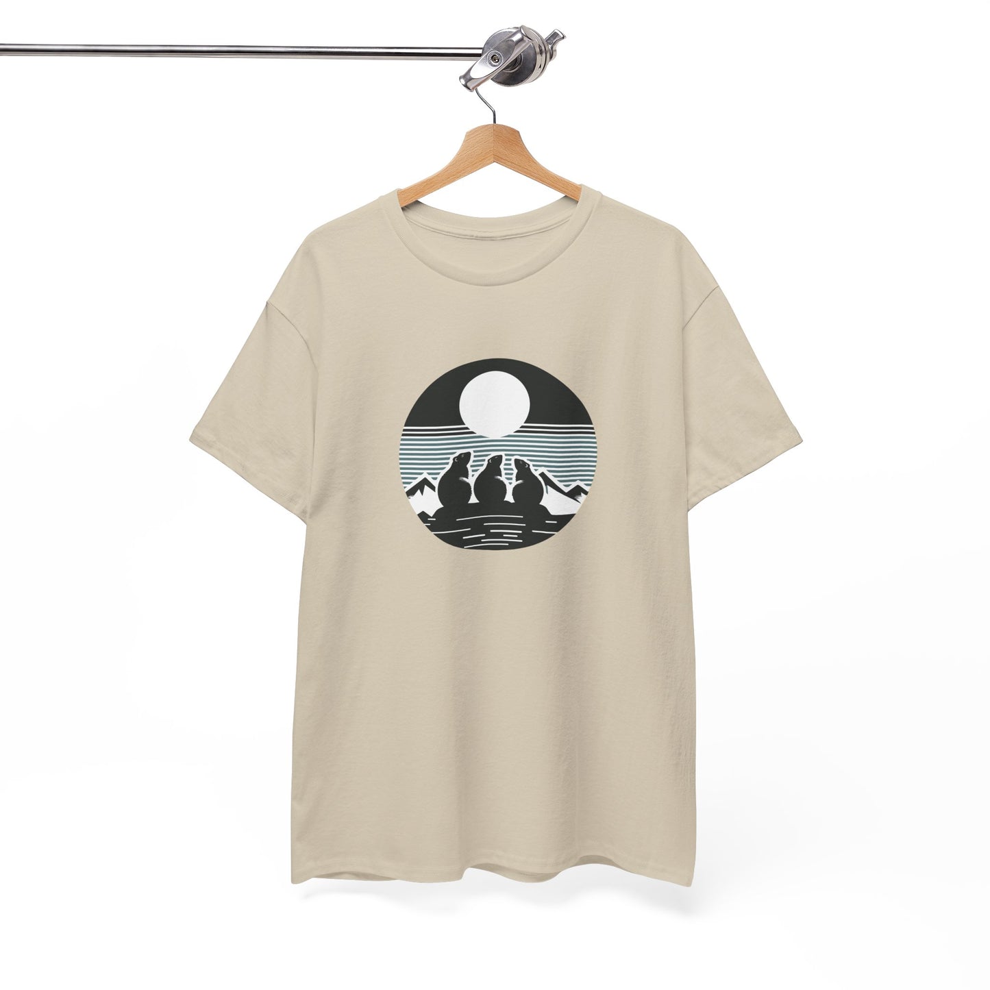 T-shirt: 3 Marmot Moon