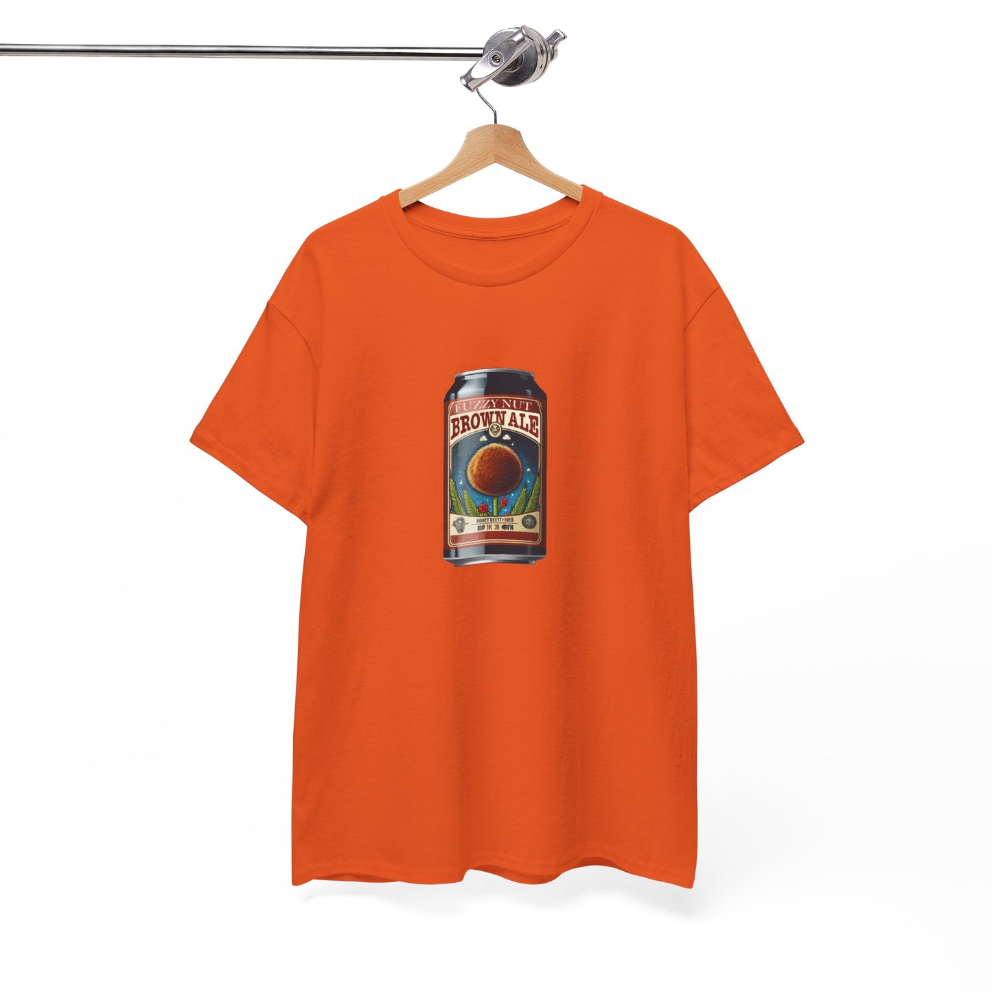 T-shirt: Fuzzy Nut Brown Ale Can