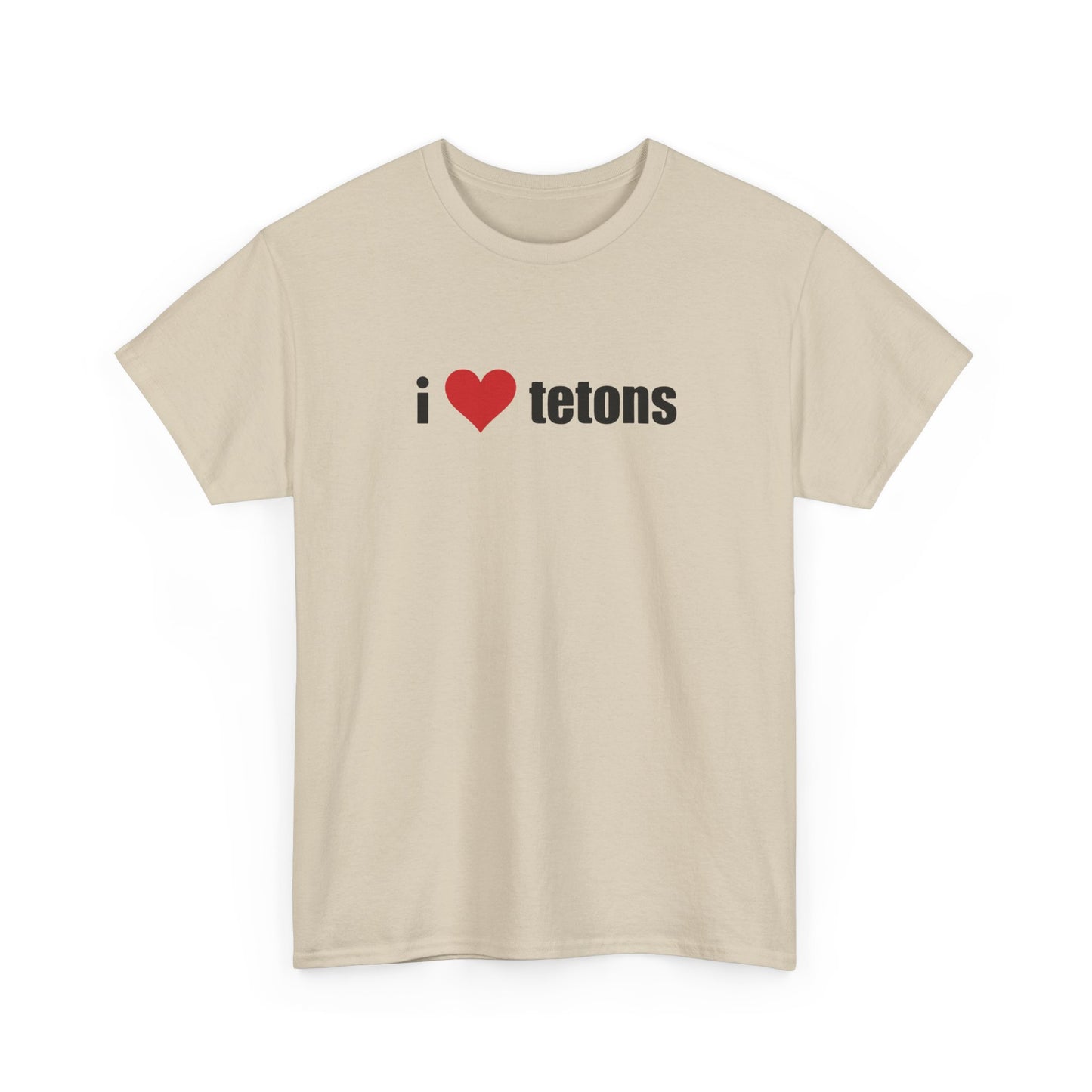 T-shirt: I Heart Tetons