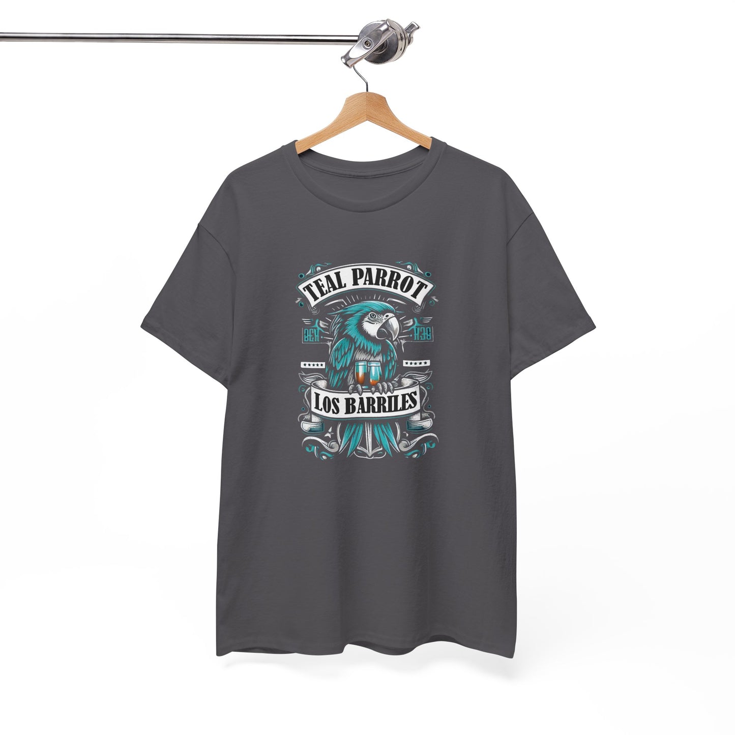 T-shirt: Teal Parrot