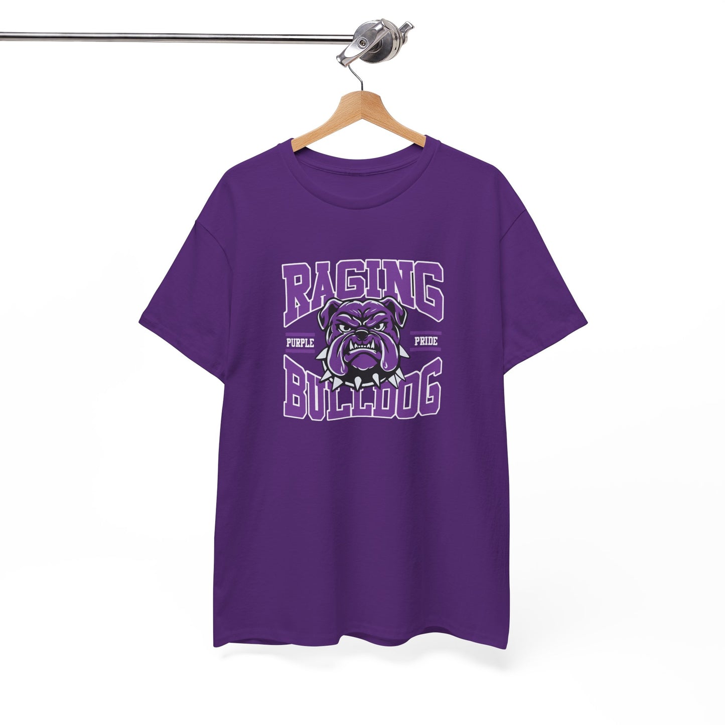 T-shirt: Raging Purple Bulldog