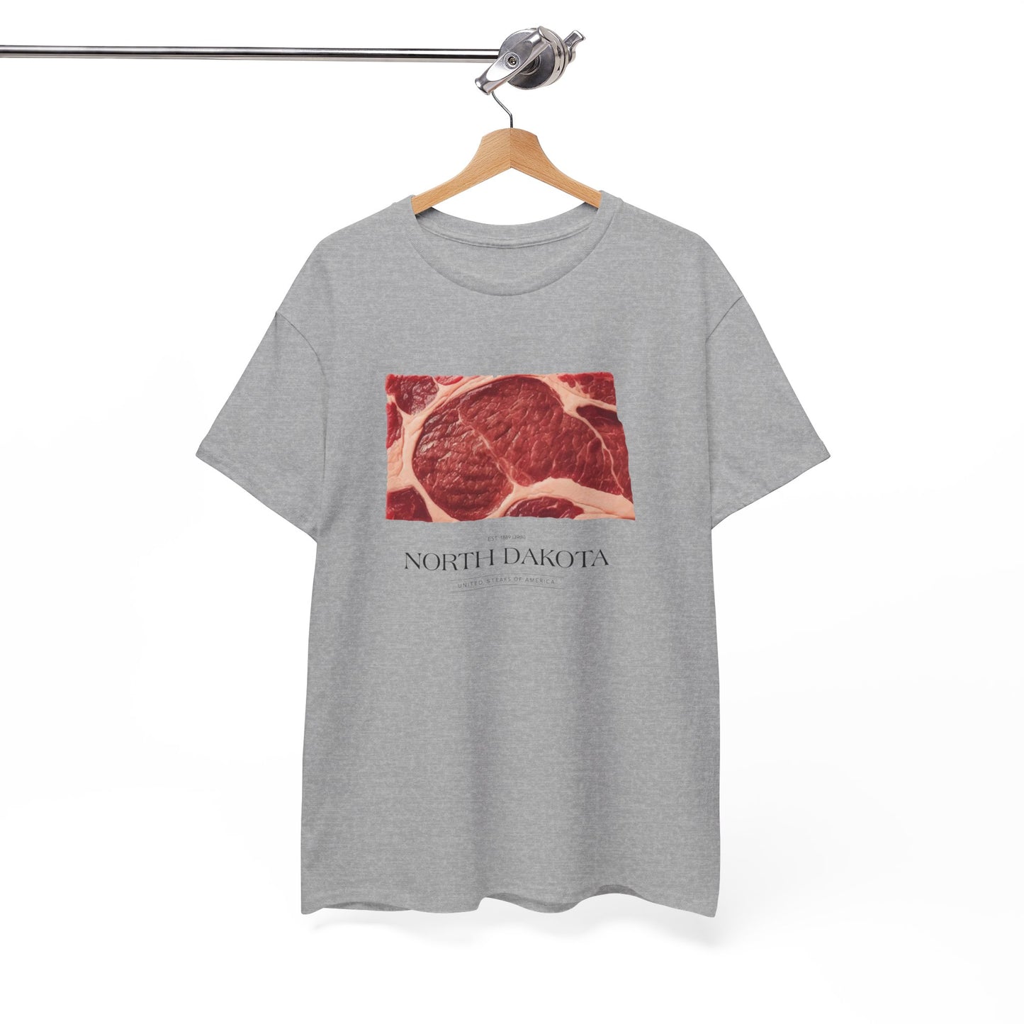 T-shirt: United Steaks - North Dakota