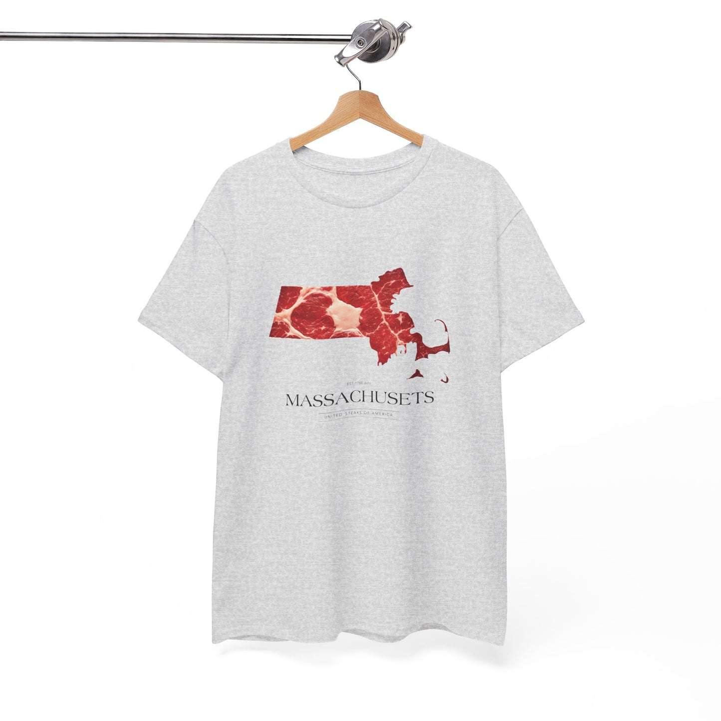 T-shirt: United Steaks - Massachusetts