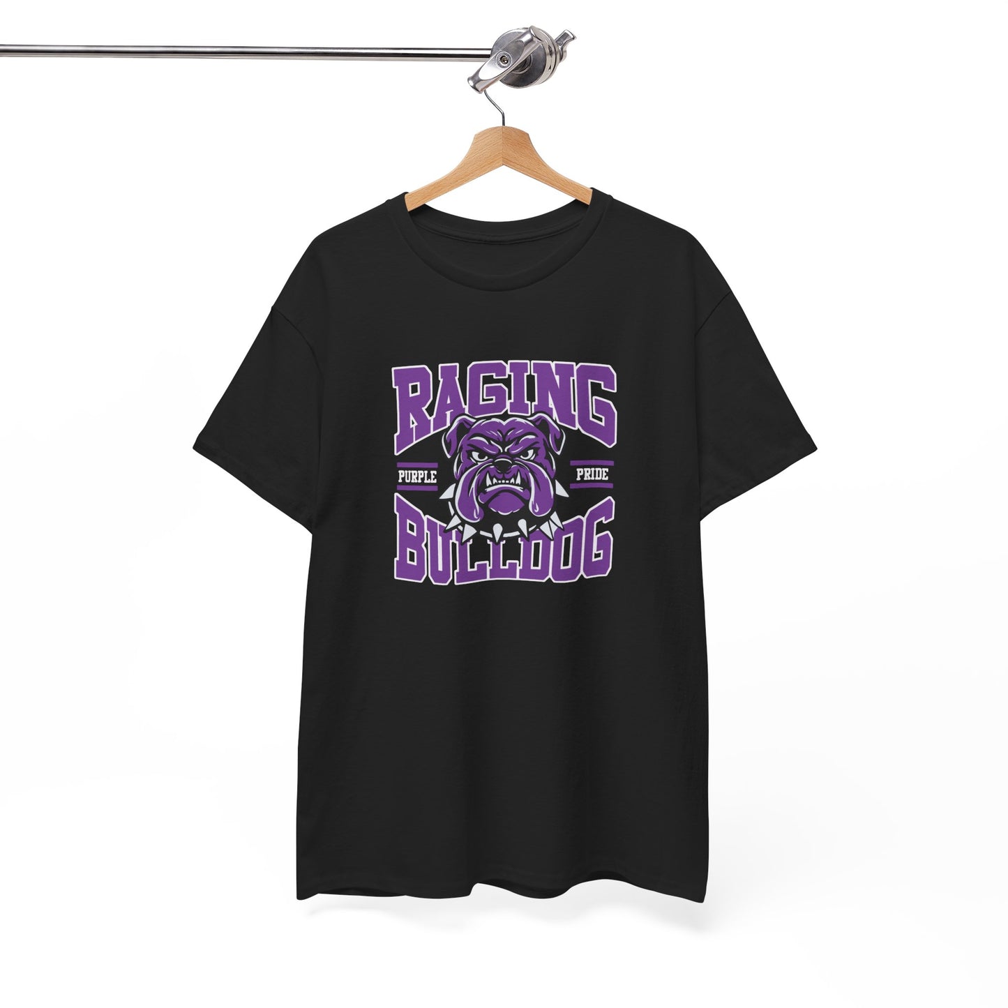 T-shirt: Raging Purple Bulldog