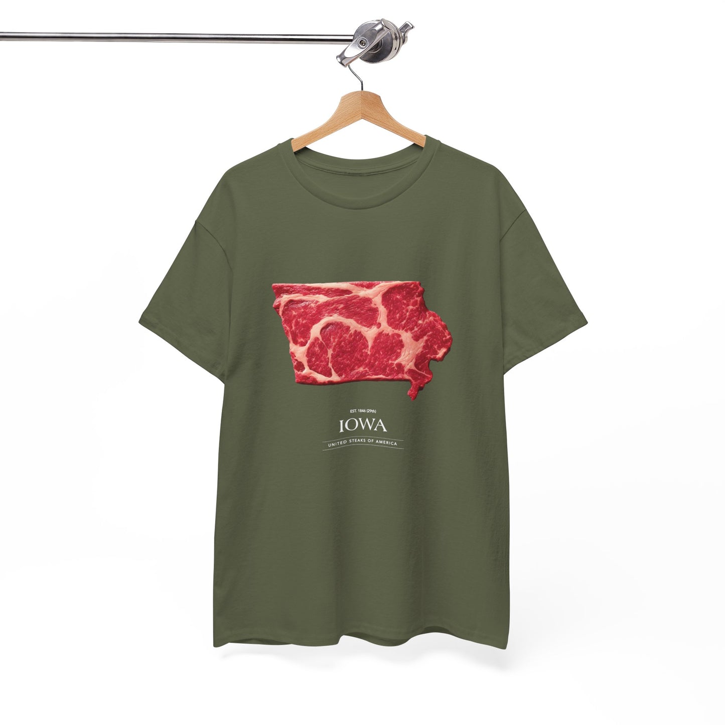 T-shirt: United Steaks - Iowa