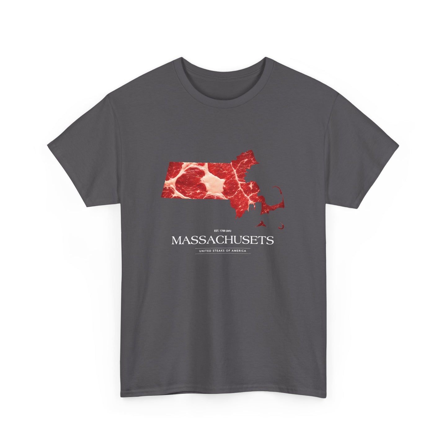 T-shirt: United Steaks - Massachusetts