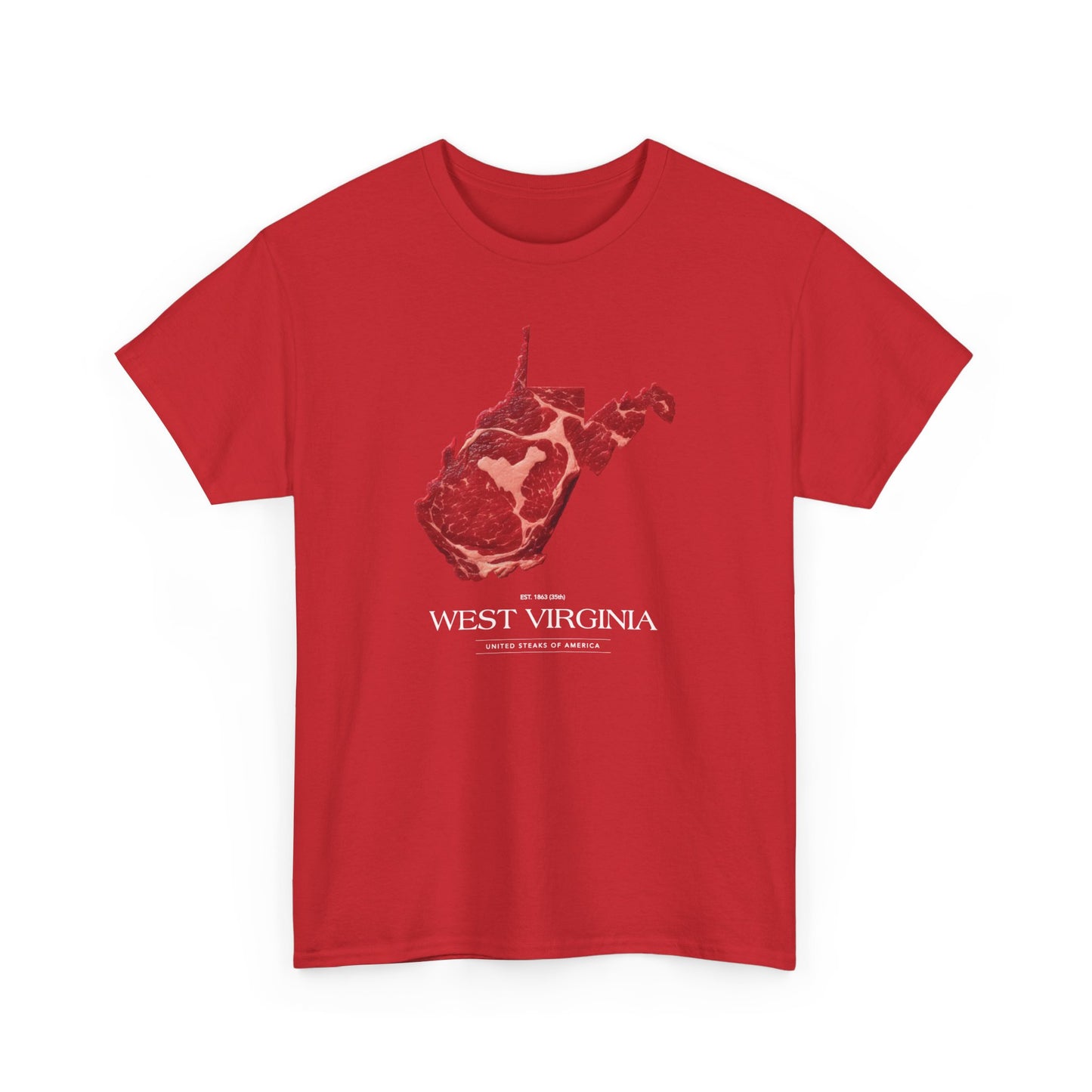 T-shirt: United Steaks - West Virginia