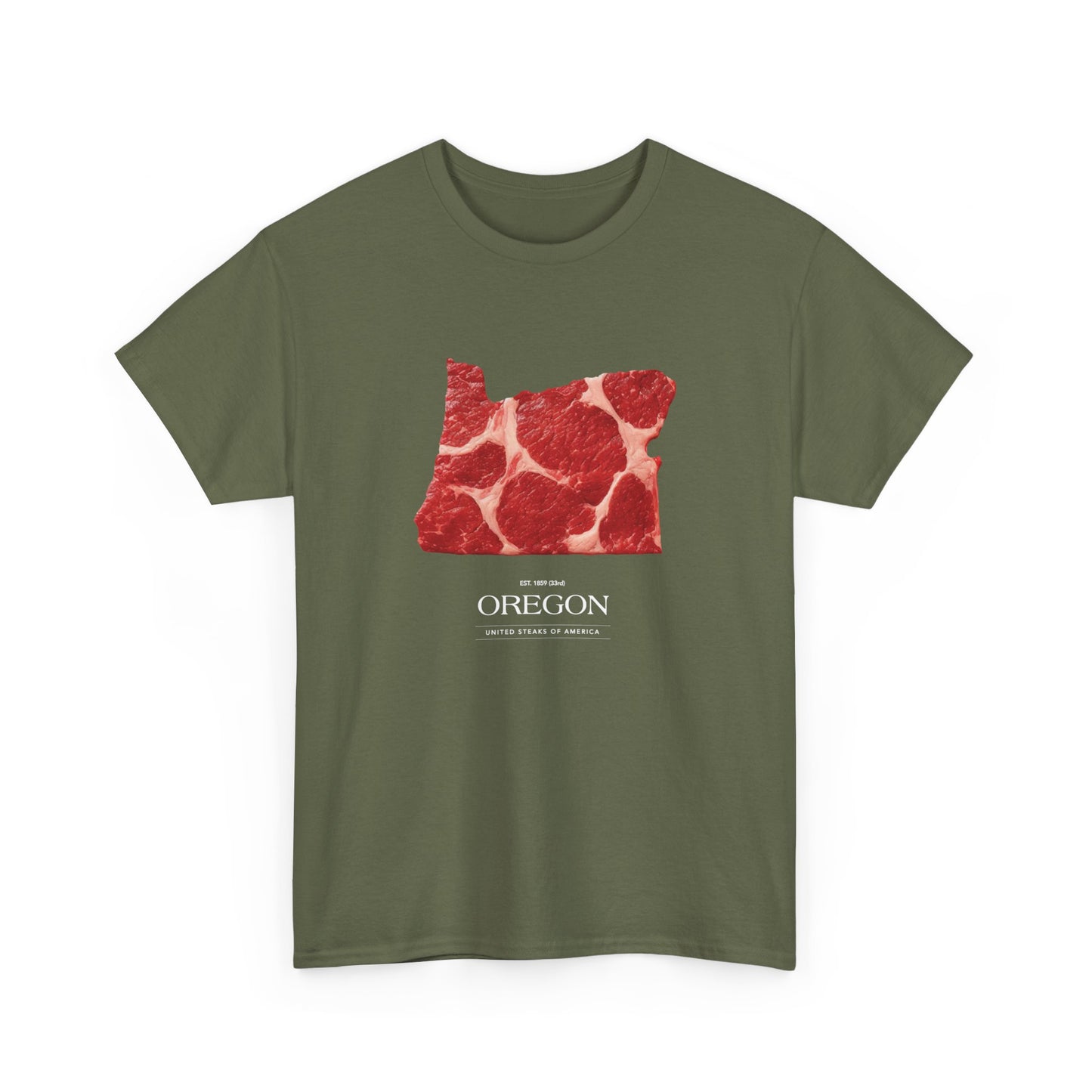 T-shirt: United Steaks - Oregon