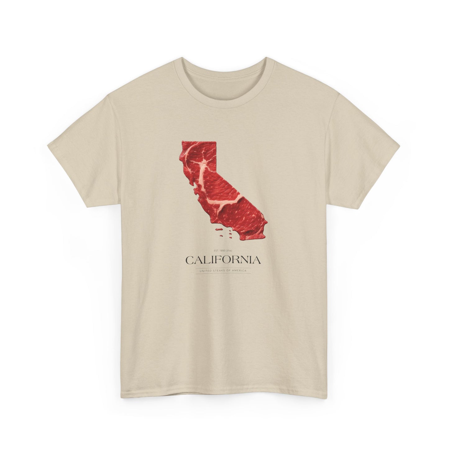 T-shirt: United Steaks - California