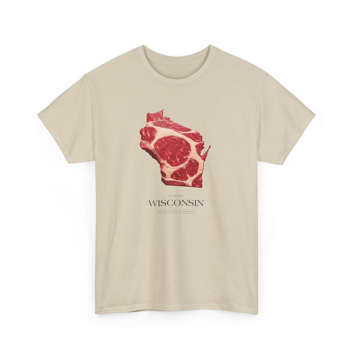 T-shirt: United Steaks - Wisconsin