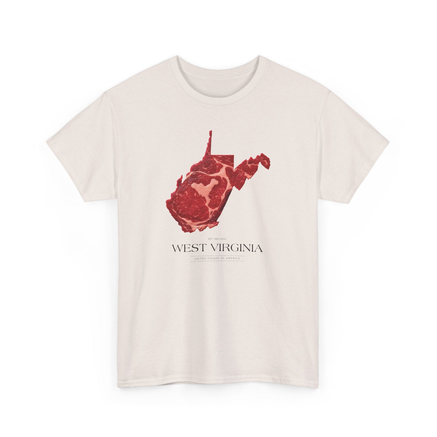 T-shirt: United Steaks - West Virginia