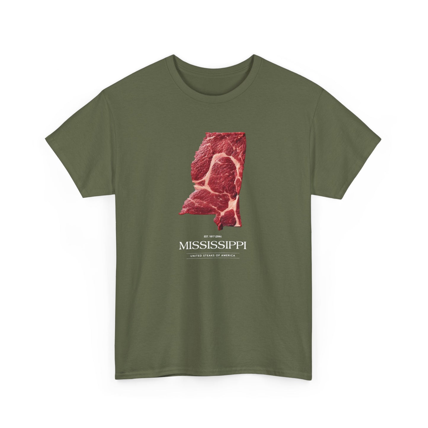 T-shirt: United Steaks - Mississippi