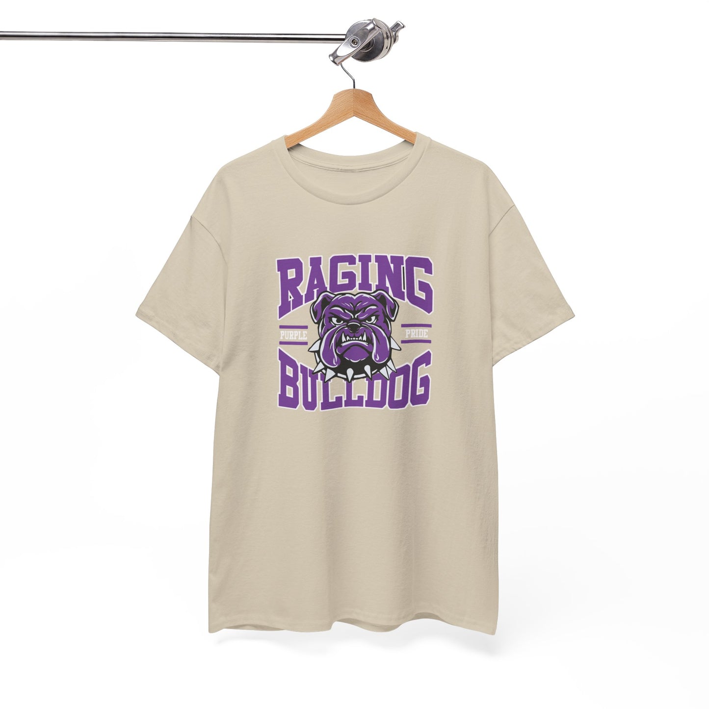 T-shirt: Raging Purple Bulldog