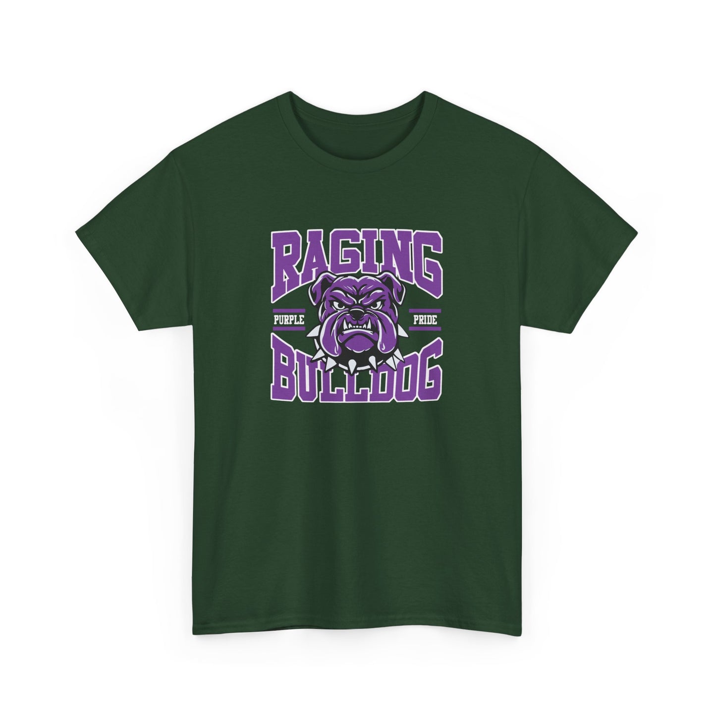 T-shirt: Raging Purple Bulldog