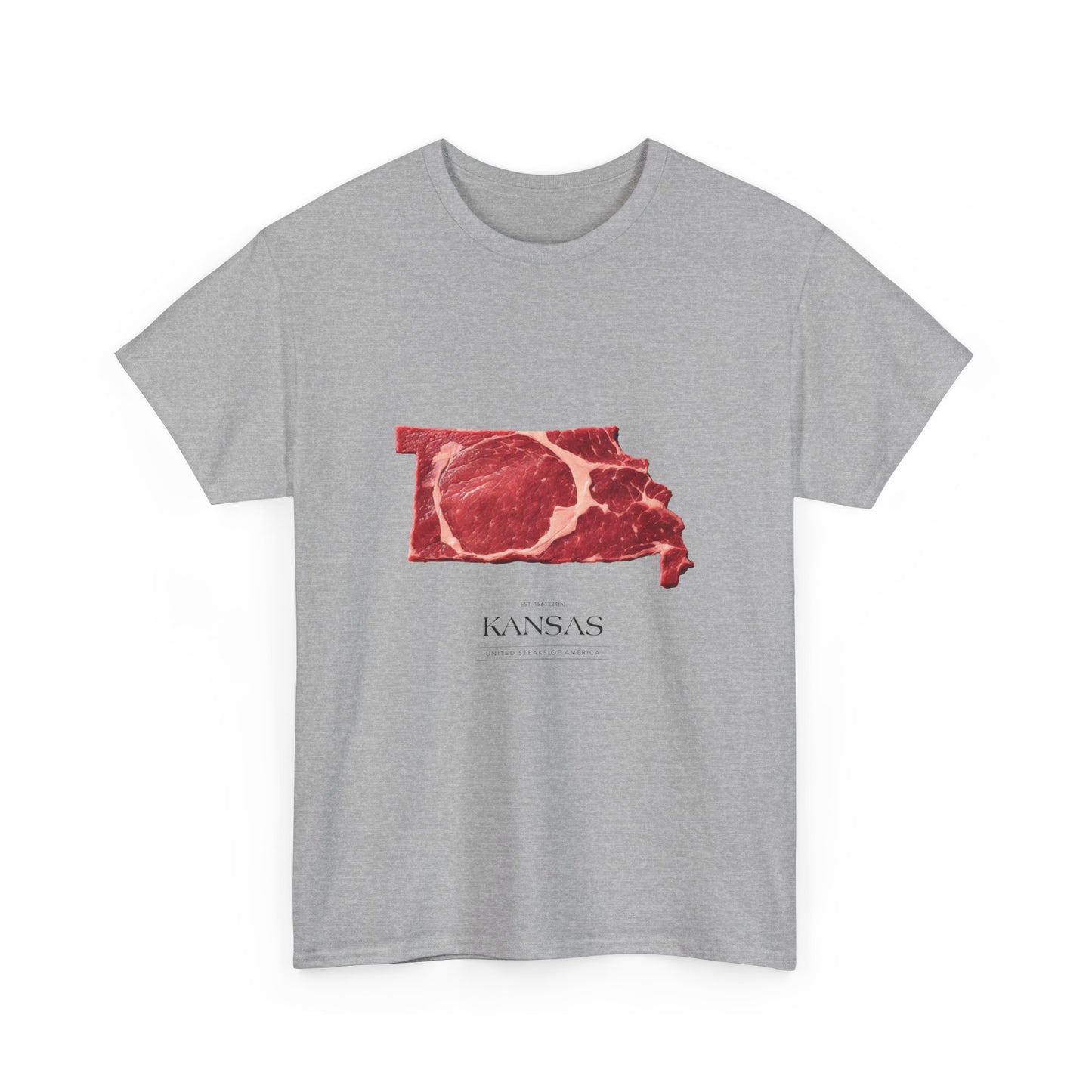 T-shirt: United Steaks - Kansas